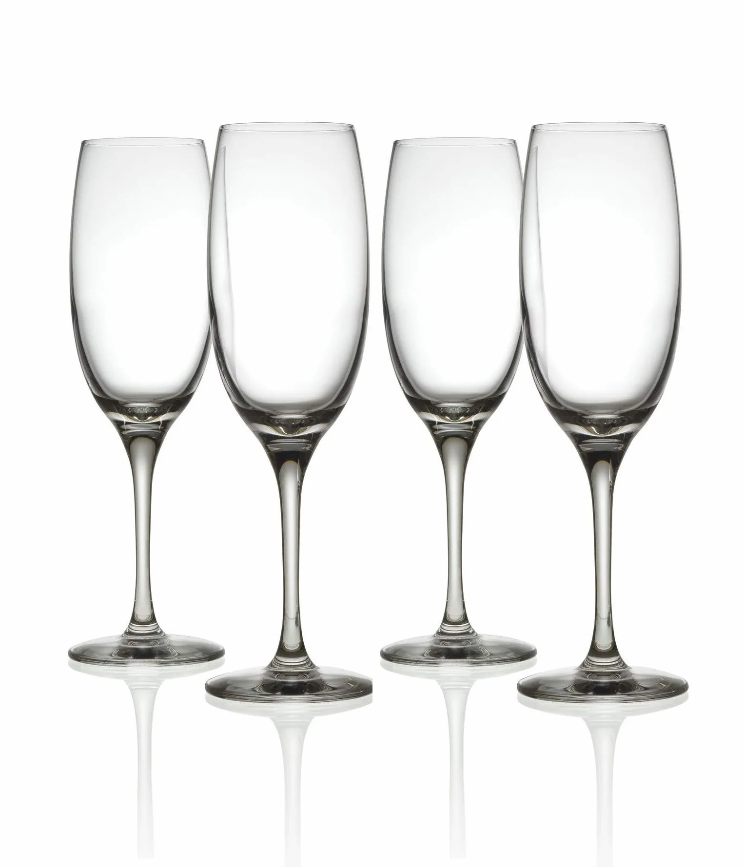 Alessi Mami XL SG119/9S4 kieliszki do szampana i szampana, ze szkła kryształowego, 4 sztuki