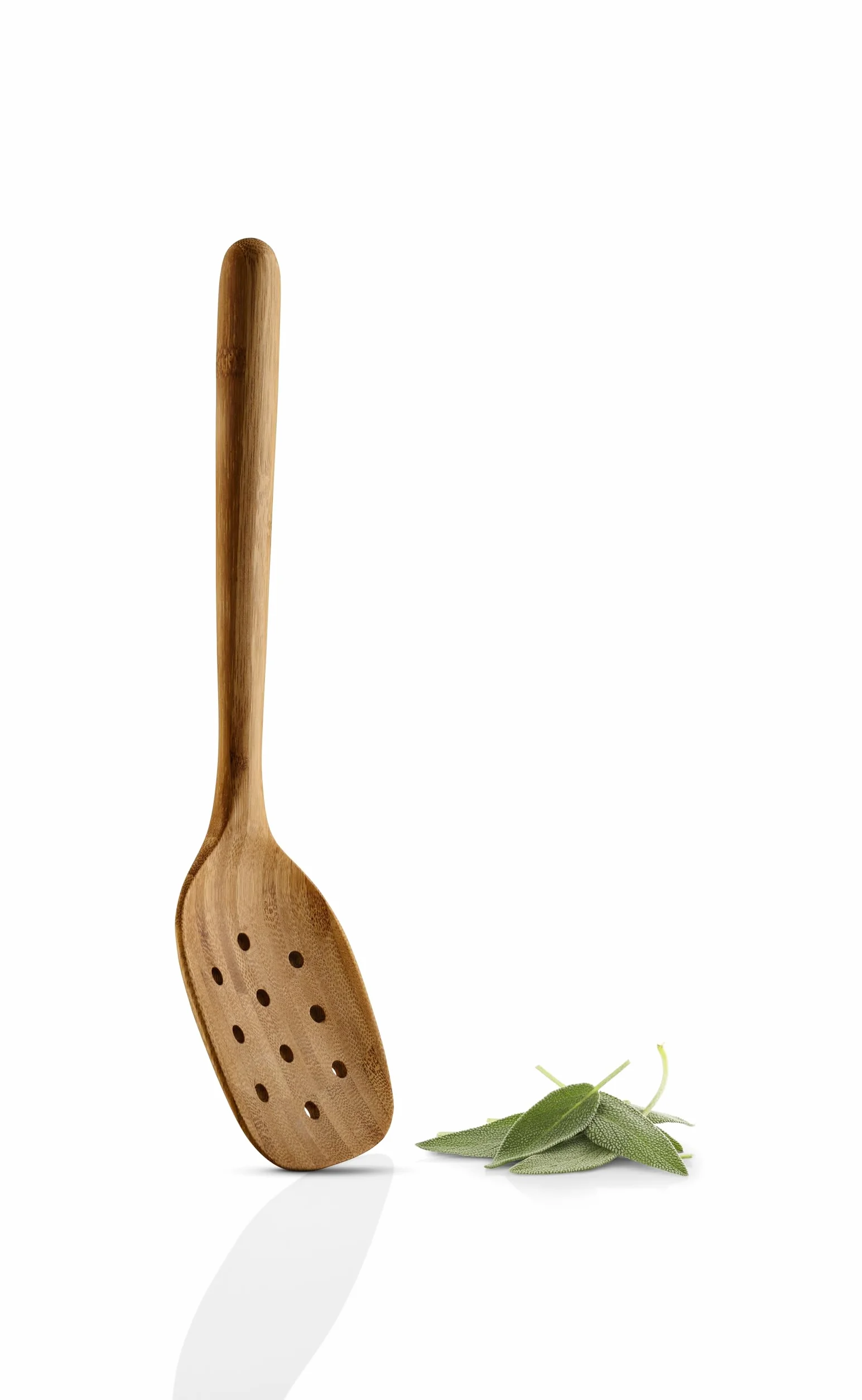 EVA SOLO | Nordic Kitchen Perforowana chochla bambusowa | Idealna do odcedzania i serwowania makaronu i warzyw | Naturalna i przyjazna dla środowiska alternatywa dla plastiku | Bambus