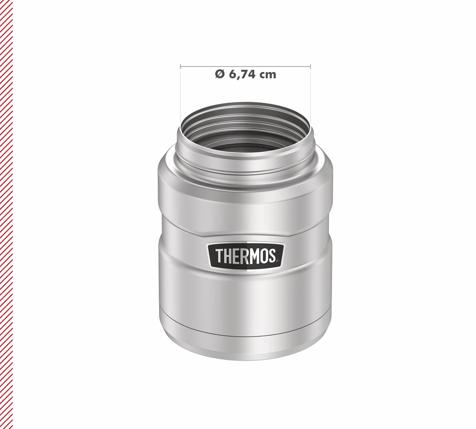 Thermos Stainless King Pojemnik Termiczny na Żywność 0,47 L Srebrny