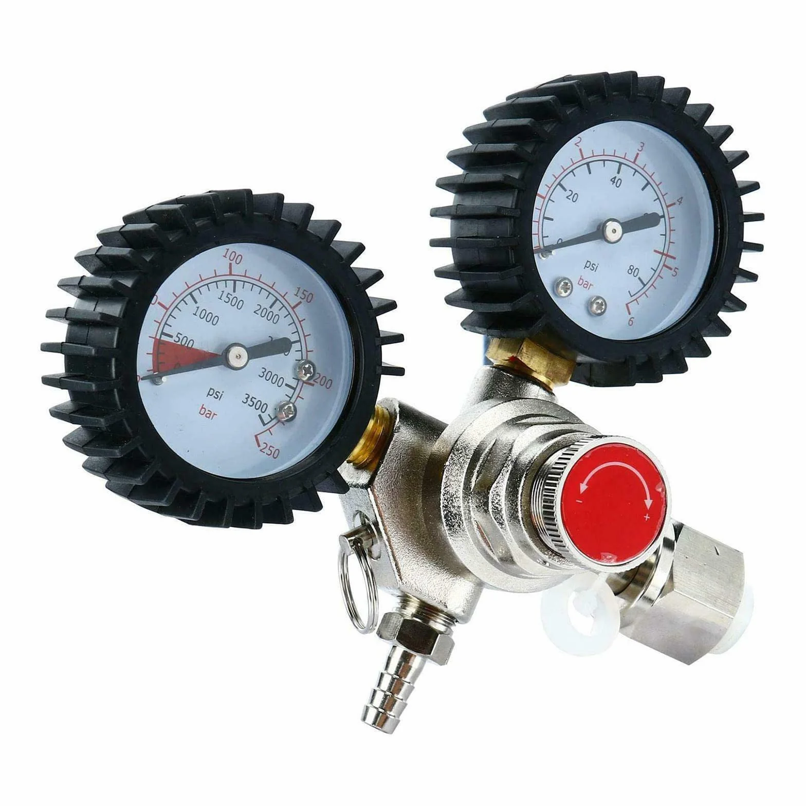 Reduktor ciśnienia, regulator ciśnienia CO2, profesjonalny reduktor ciśnienia CO2, do maszyn do piwa, warzenia piwa, nalewania piwa