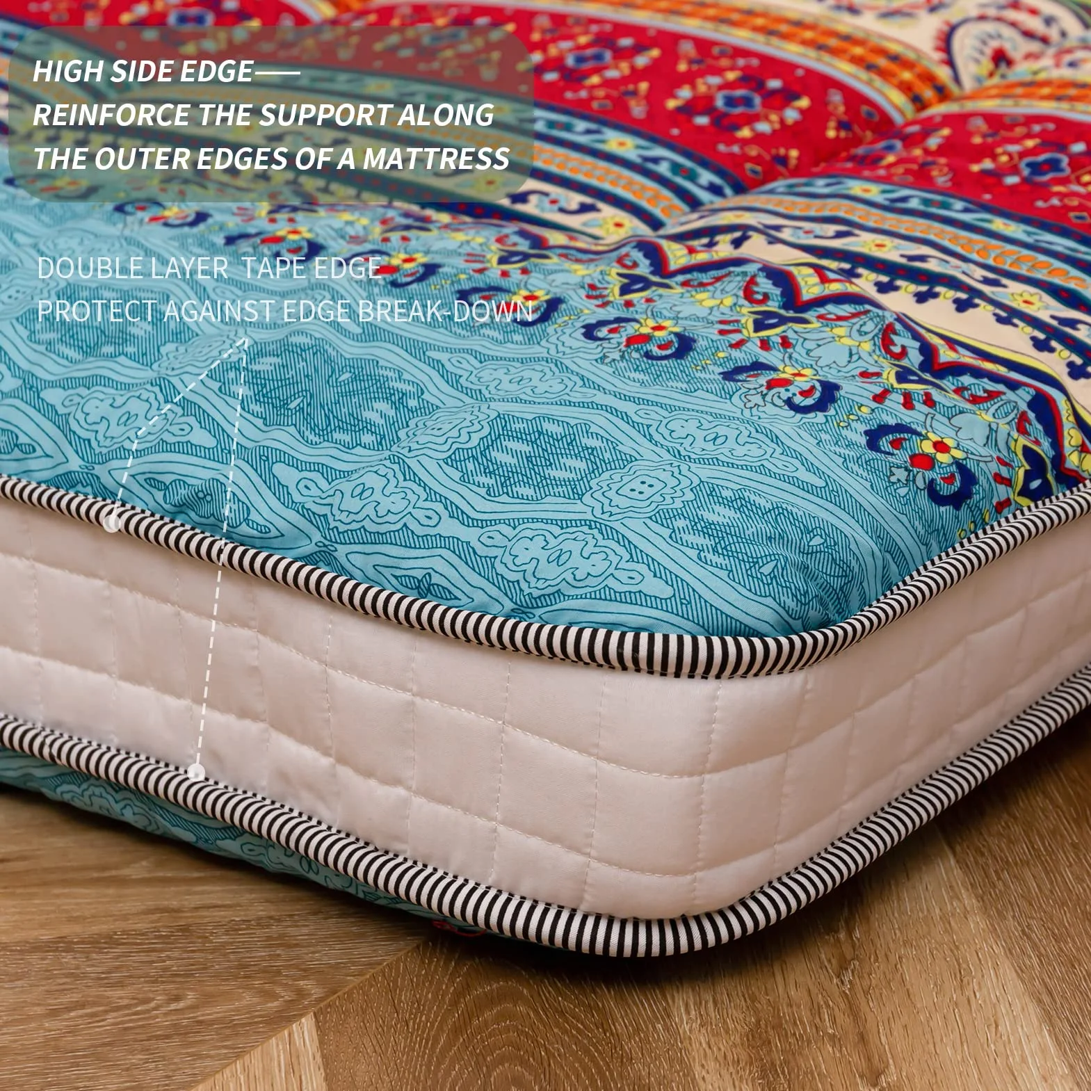 MAXYOYO Materac futon 150x200 cm przenośne łóżko kempingowe japońska mata do tatami
