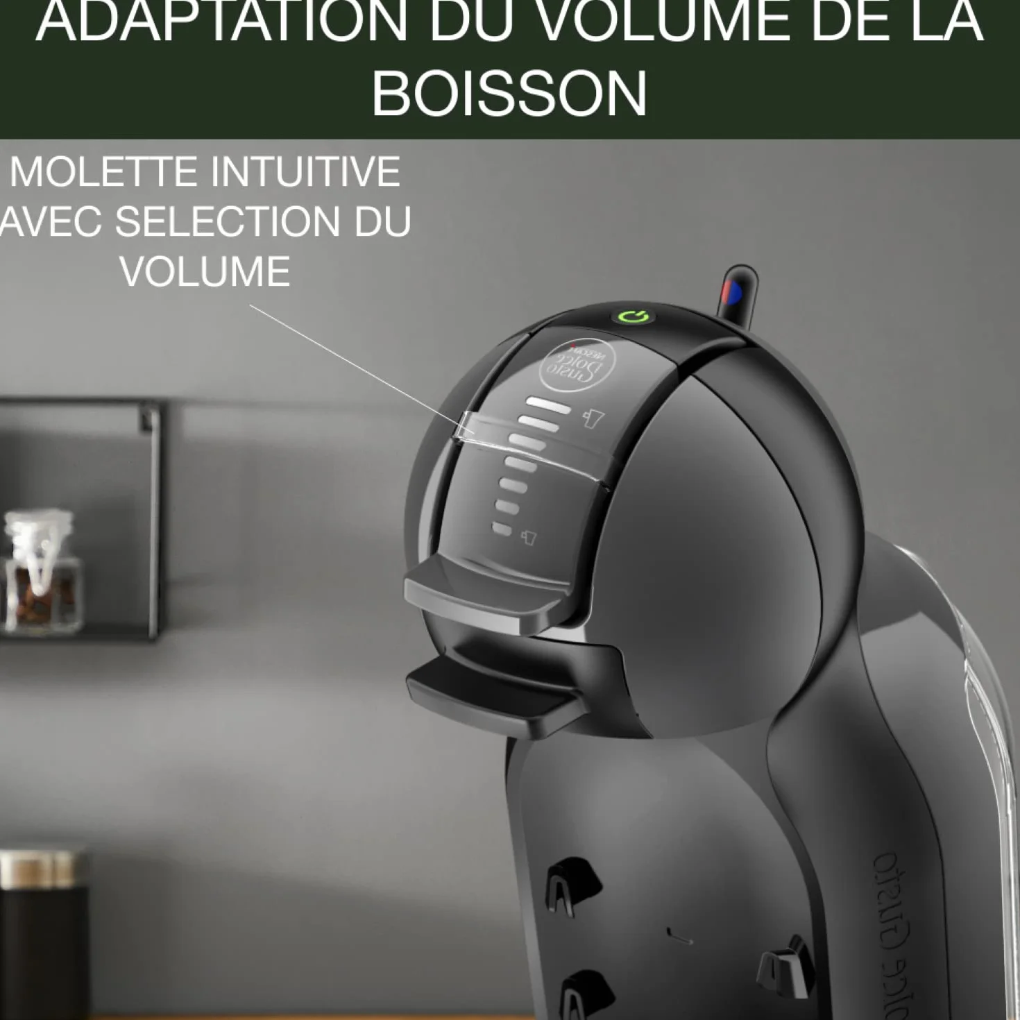 NESCAFÉ DOLCE GUSTO MINI ME by KRUPS automatyczny ekspres do kawy na kapsułki czarny/antracyt