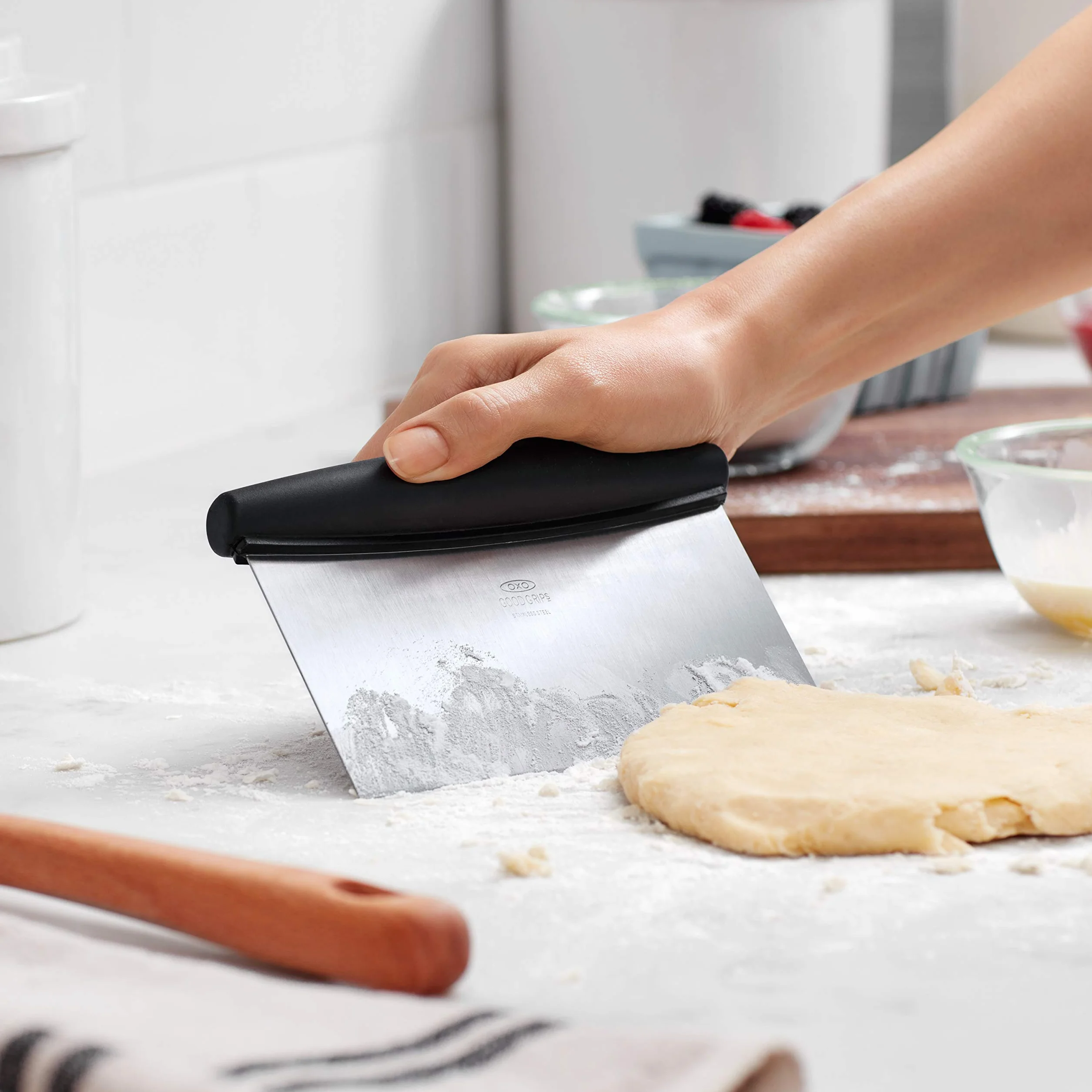 OXO Good Grips Multi-purpose Stainless Steel Scraper & Chopper
