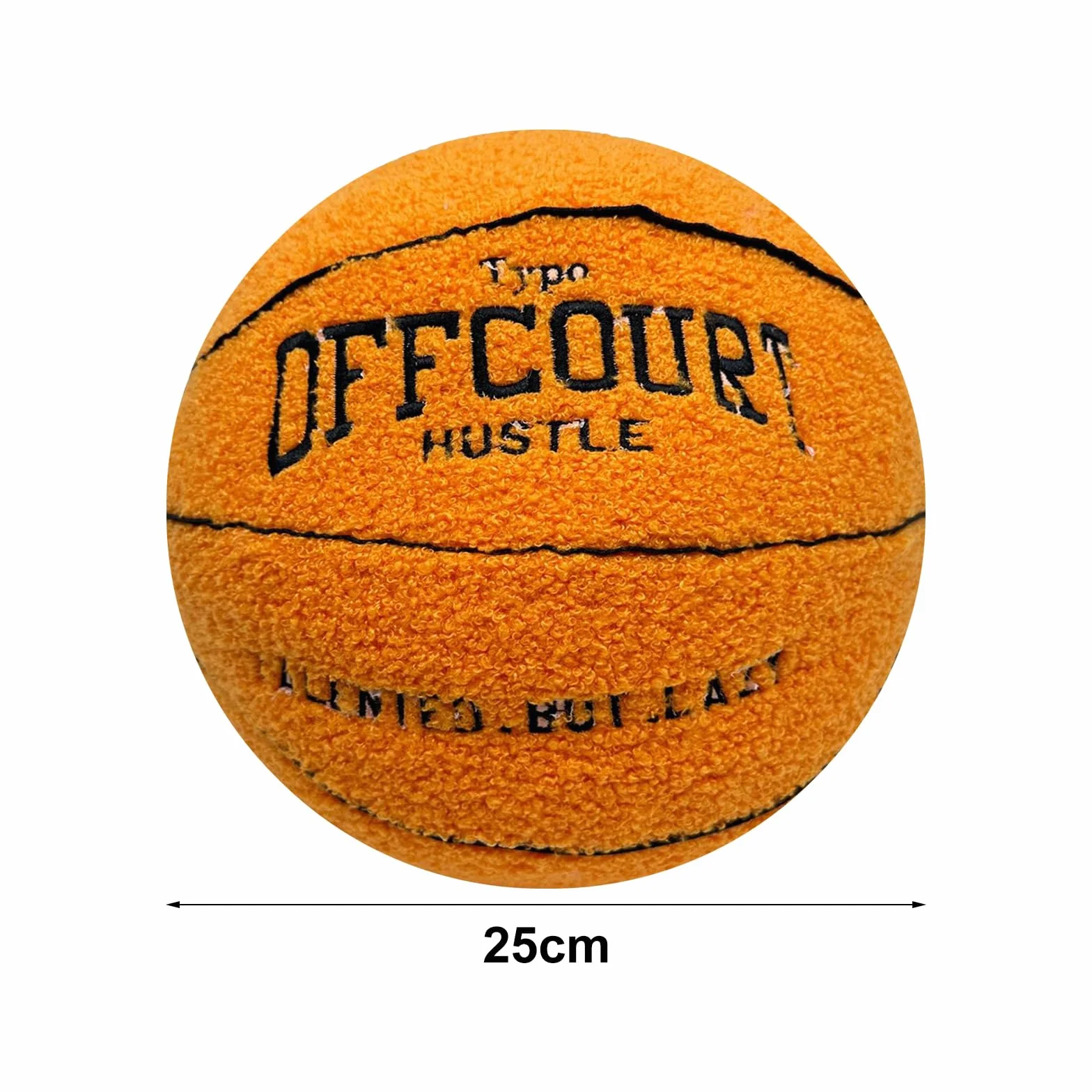 3D Offcourt Poduszka do Koszykówki 25 cm, Pluszowa, Kreatywna Dekoracja Pokoju, na Imprezę, Prezent 2024