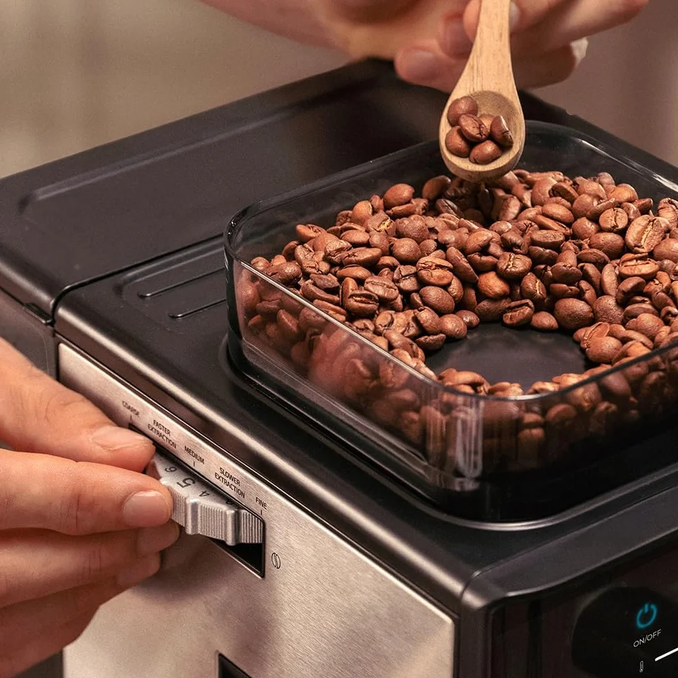 Cecotec Ekspres do kawy Power Espresso 20 Grind Fresh 1350W 20 barów ekran dotykowy 1,7 l