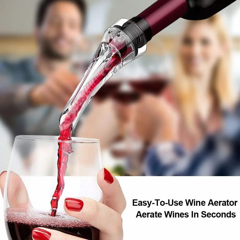 SumDirect Zestaw do otwierania wino, korkociąg królika z ramieniem dźwigni, zestawy akcesoriów, otwieracz do butelek, nożyki do folii, napowietrzacz, korki do wino, termometry