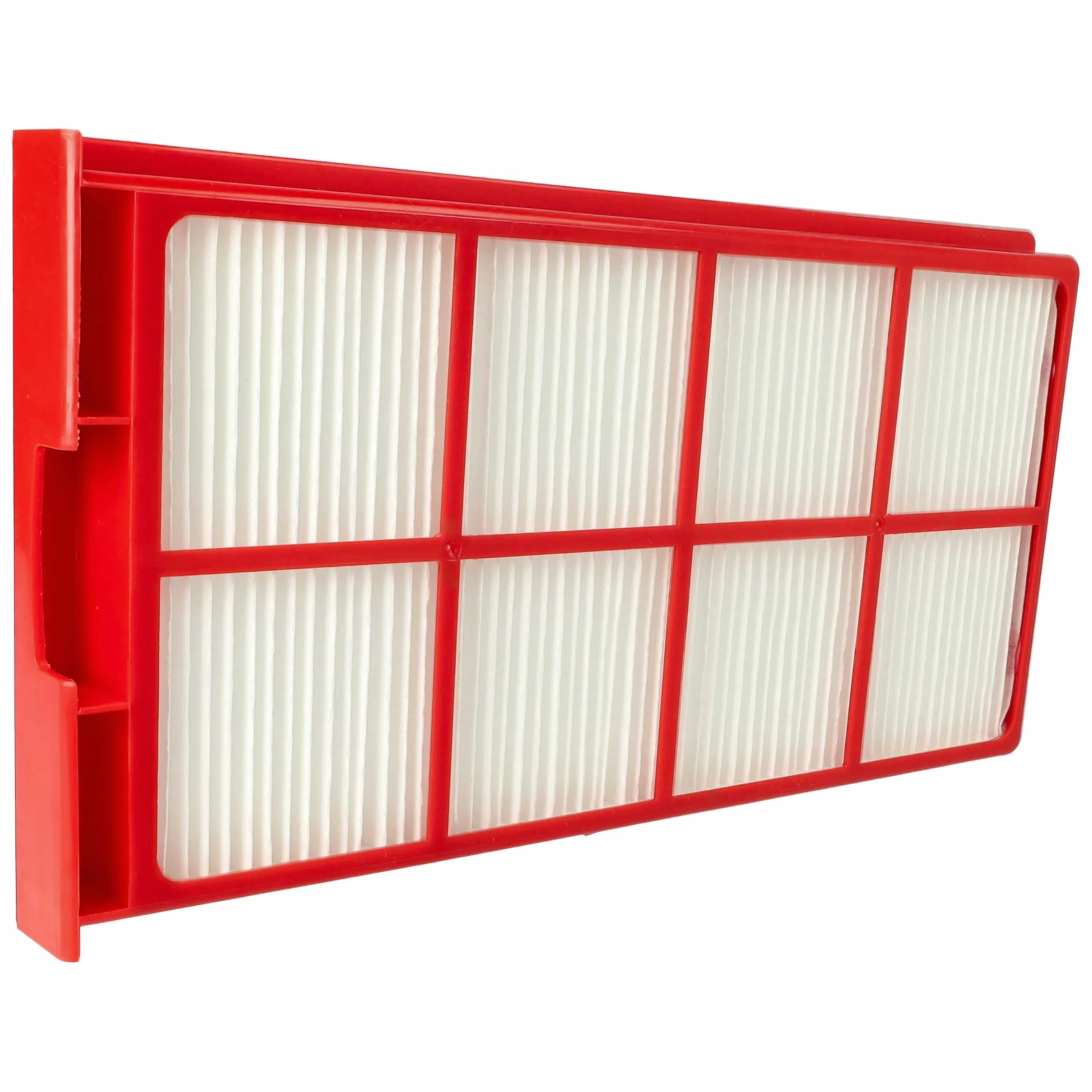 vhbw Zestaw 8 filtrów kompatybilny z systemem wentylacji Zehnder ComfoAir 225, 200 filtrów G4/F7, 29 x 15 x 5 cm, biały/czerwony/czarny