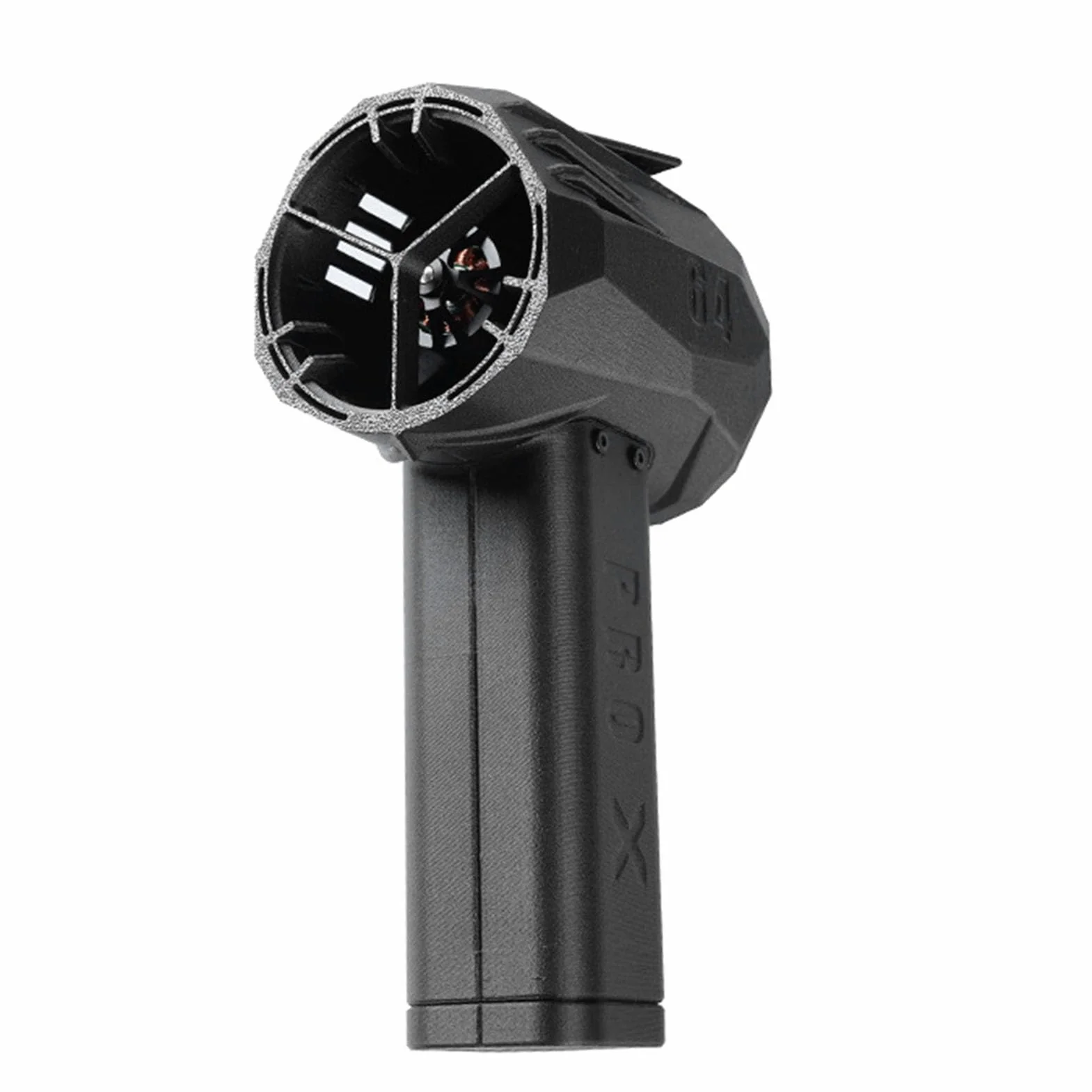 Dmuchawa Turbowentylatorowa Przenośny, Brutalny Wentylator Turbo 64 Mm Metalowa Funkcja Szybki Silnik Bezszczotkowy ze światłem Otoczenia SOS