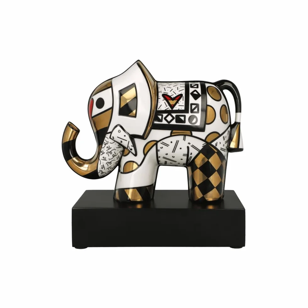 Figurka Romero Britto - Golden Great India 2 Pop Art