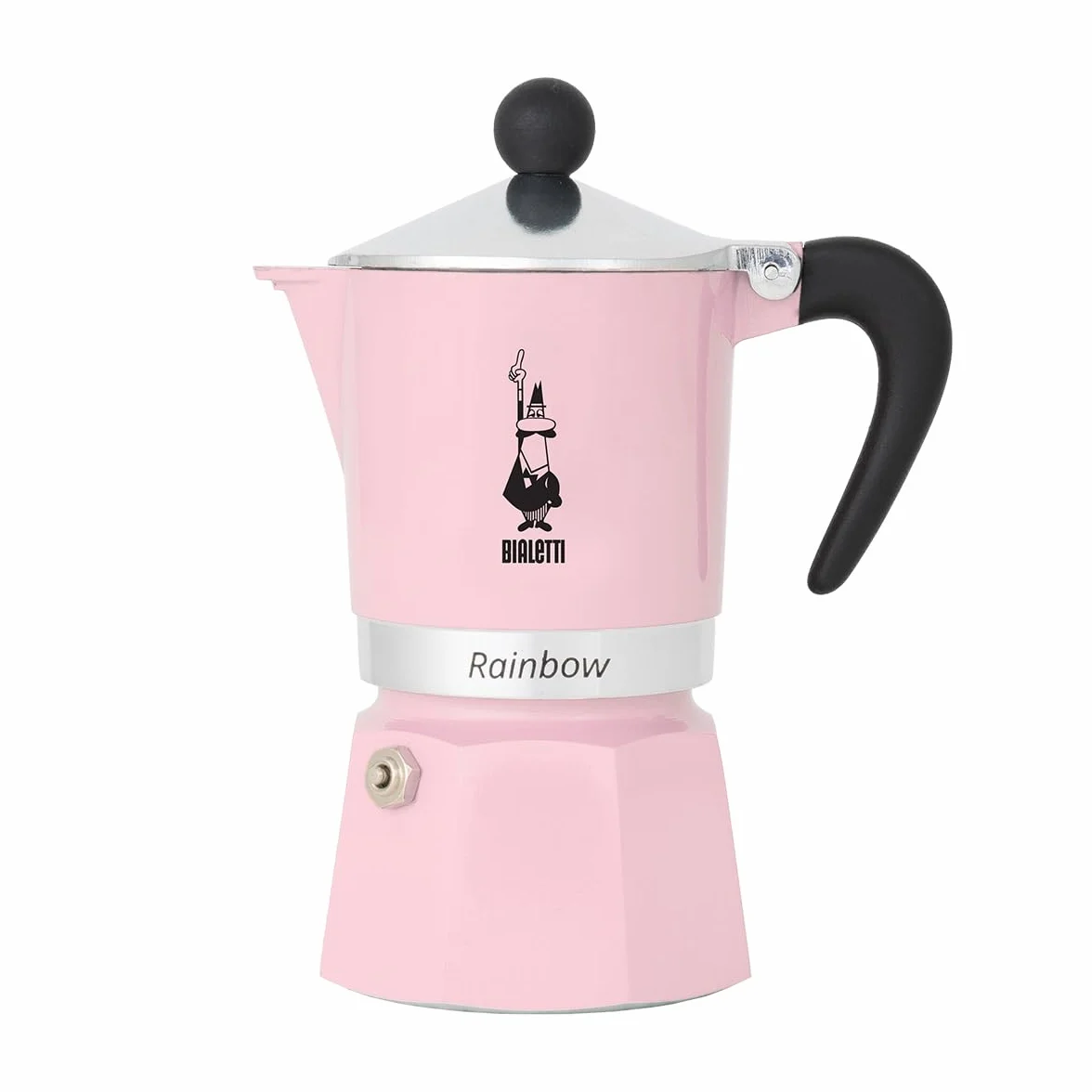 Bialetti Tęczowy ekspres do kawy 6 filiżanek różowy