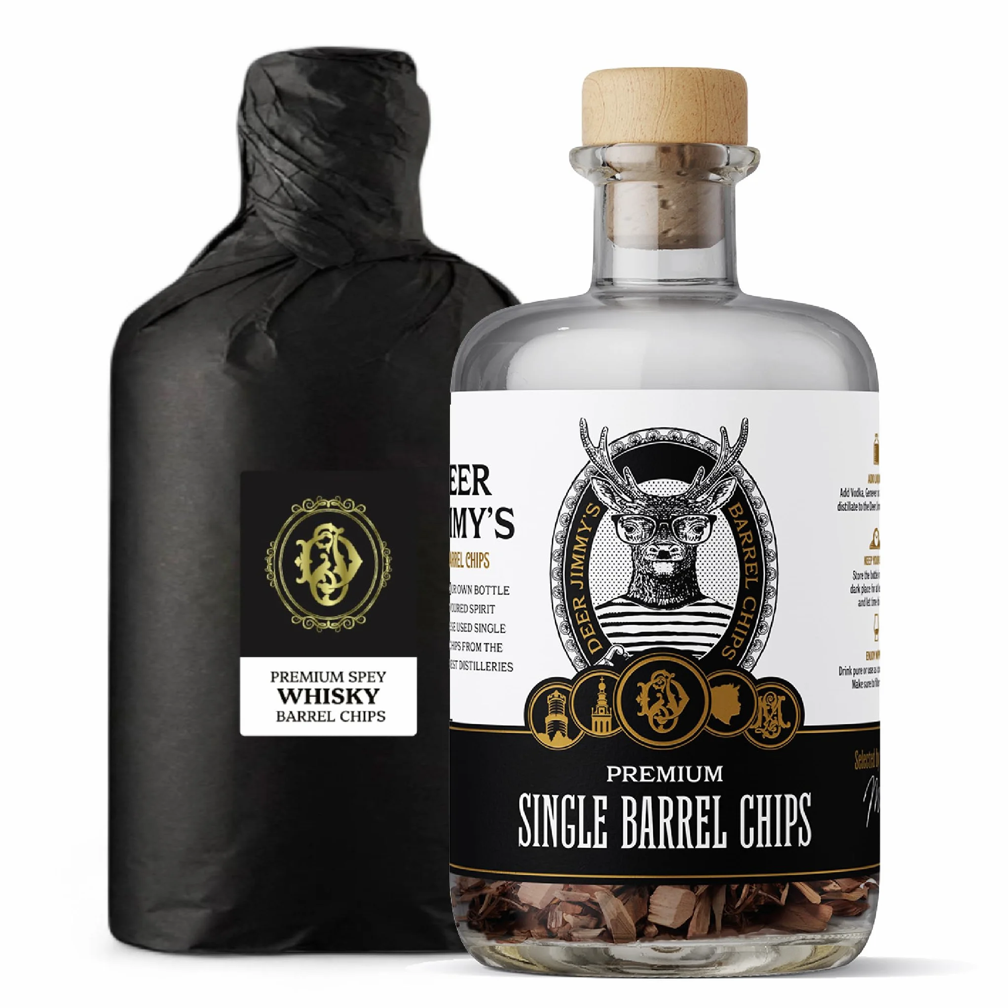 Whisky DIY zestaw upominkowy dla miłośników Scotch Whisky | prezent degustacyjny do budowy