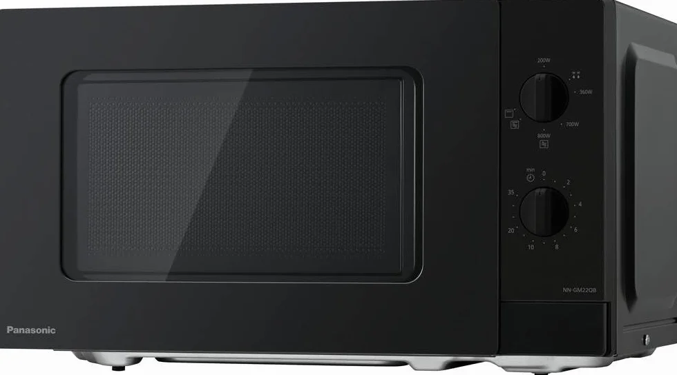 Panasonic NN-GM22QBEPG Mikrowelle Acryl Grau 800 W (NN-GM22QBEPG)