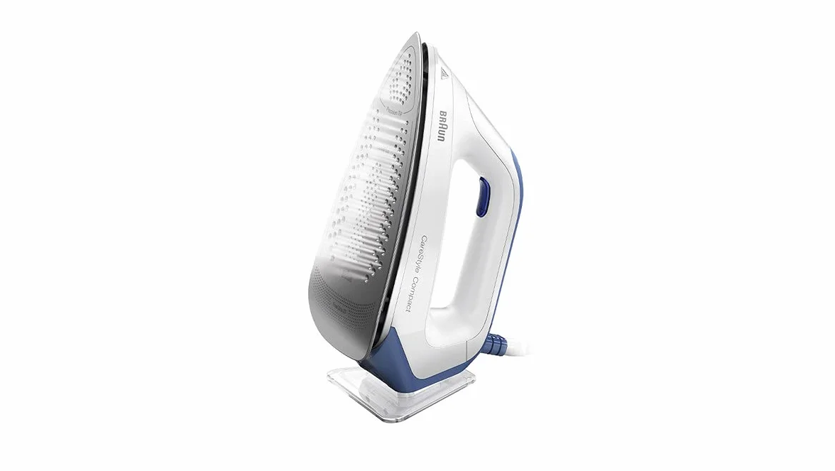 Braun IS2143BL CareStyle Compact Żelazko z Generatorem Pary, 2400 W, Niebieski