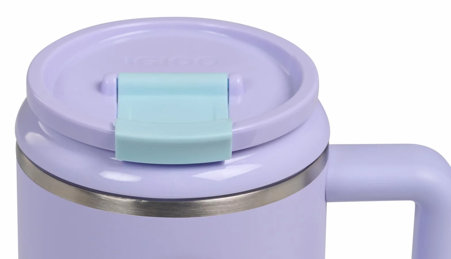 IGLOO TRAVEL MUG 32 termiczny kubek 900ml ze stali nierdzewnej ze słomką – szczelny, odpowiedni do napojów gazowanych, bez BPA – utrzymuje napoje 12h gorące & 48h zimne, idealny w podróży