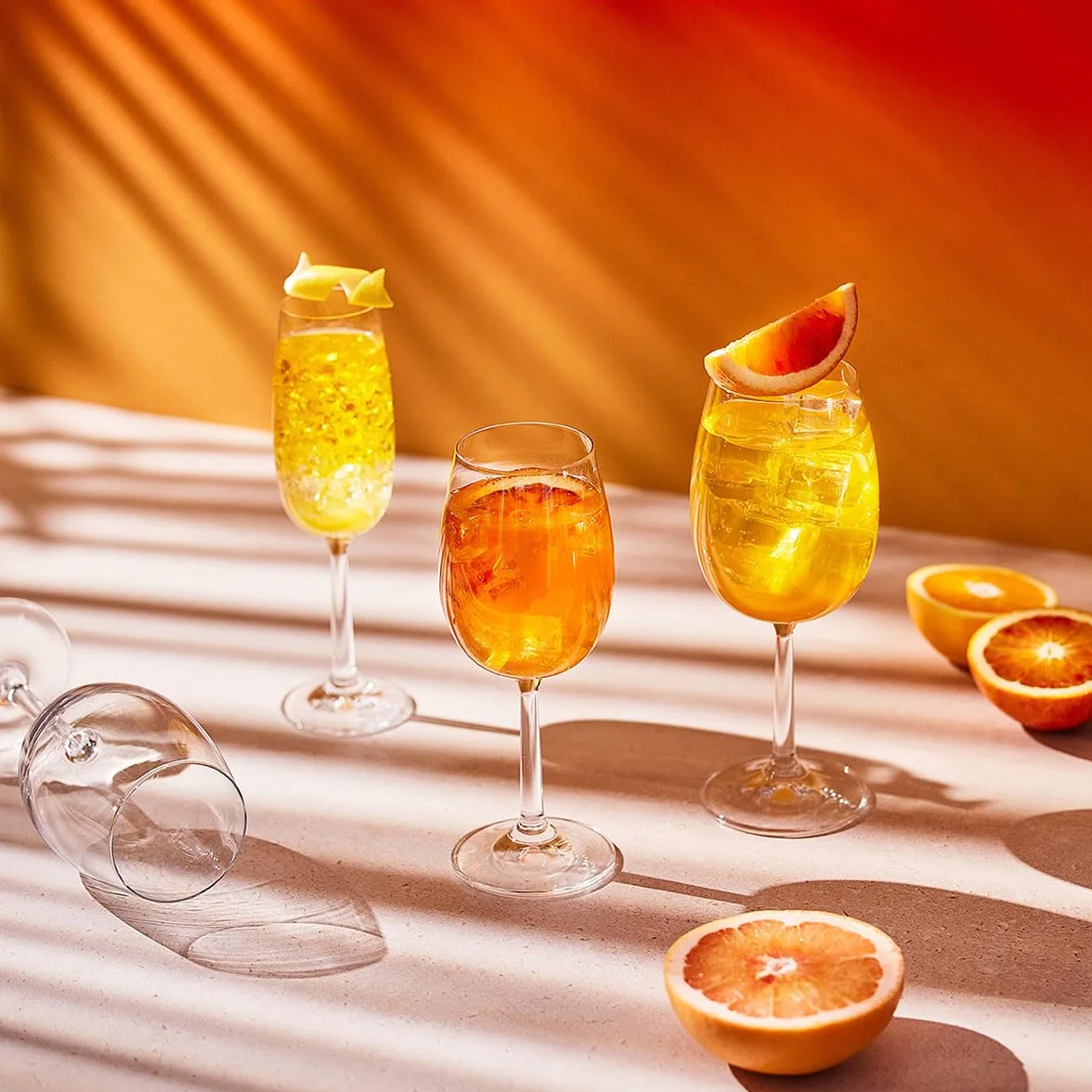 KROSNO | Kieliszki do czerwonego wina | Zestaw 6 x 390 ml | Kolekcja Pure | Bezołowiowe szkło kryształowe | Eleganckie i praktyczne | Idealne do domu i gastronomii | Do zmywarki