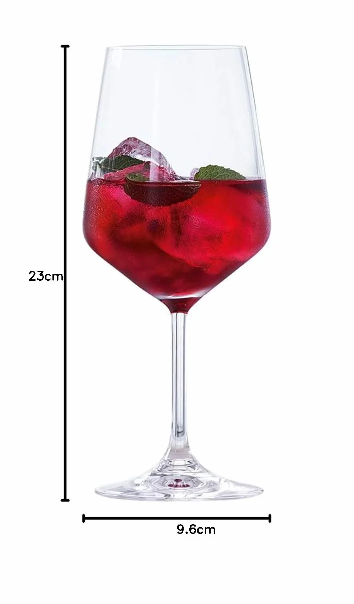 Spiegelau 4-częściowy zestaw szklanek Summer Drink, szklanki do koktajli, szkło kryształowe, 630 ml, 4670171