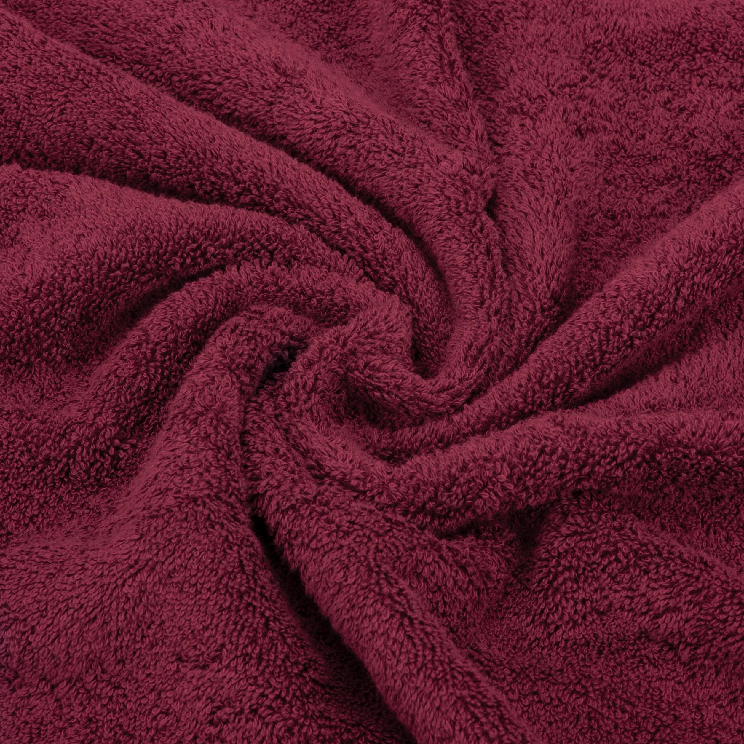 Hammetex Ręczniki Kąpielowe 2-pak 70x140 cm – 100% Bawełna Frotté – Certyfikat OEKO-TEX – Miękkie, Chłonne – z Zawieszką, Czerwony