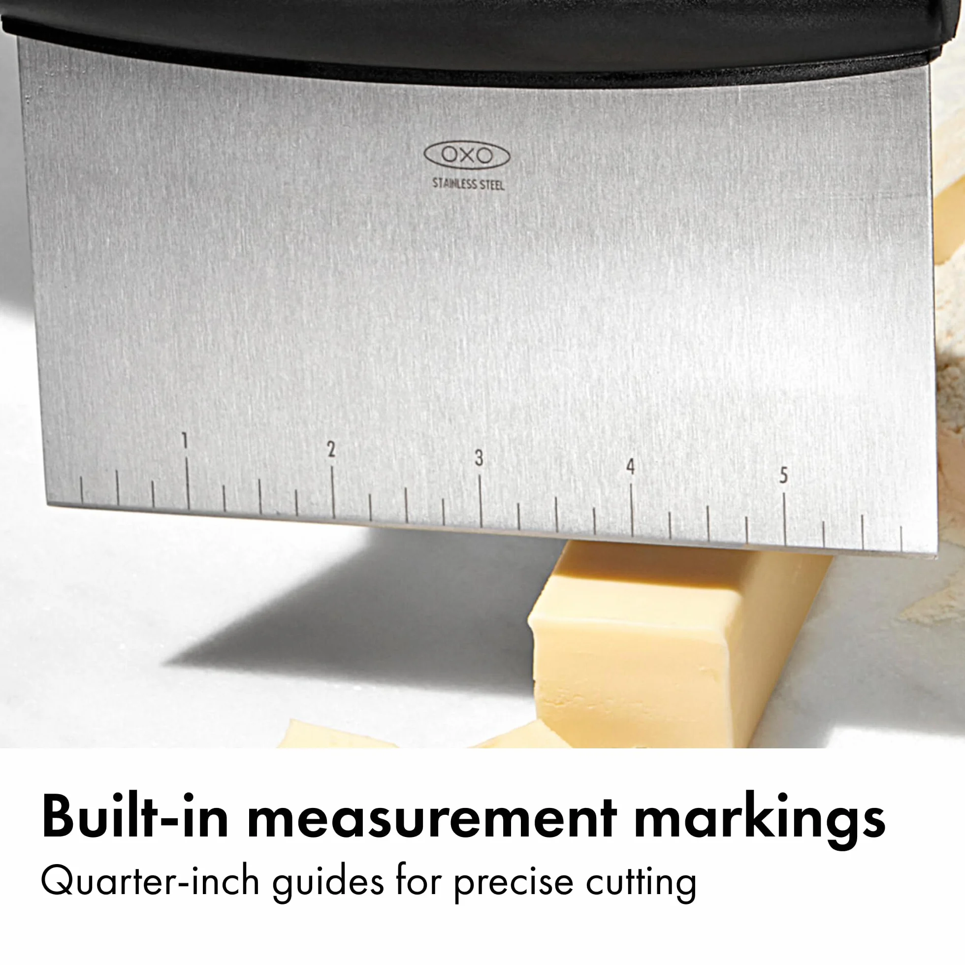 OXO Good Grips Multi-purpose Stainless Steel Scraper & Chopper