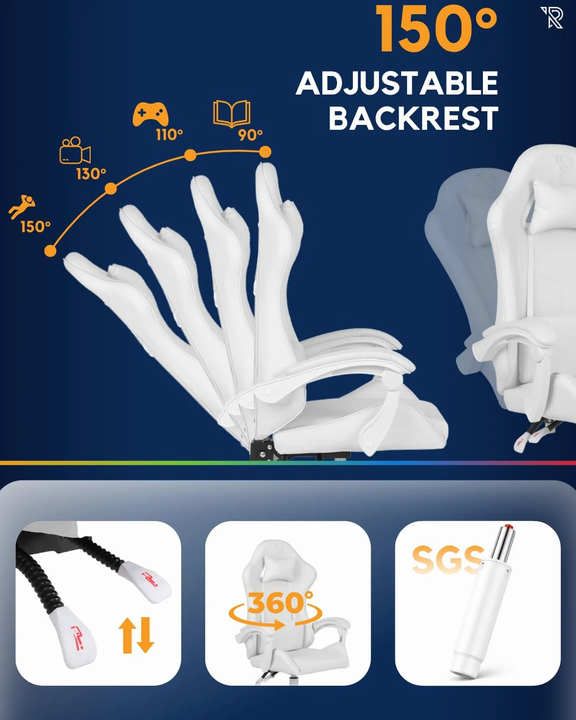 Apollo Gaming Chair White