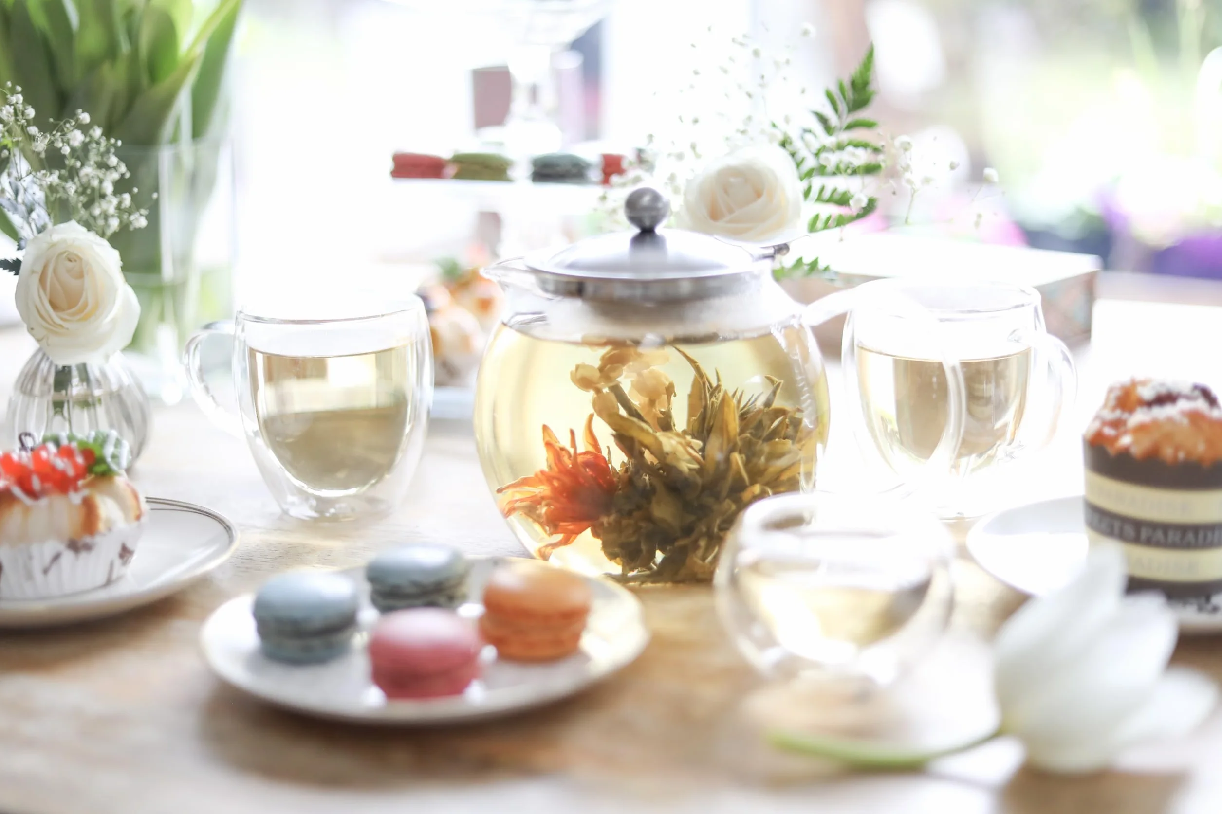 Teabloom Classica - żaroodporny szklany czajniczek 1200 ml - wyjmowany zaparzacz ze stali nierdzewnej 1,2 l
