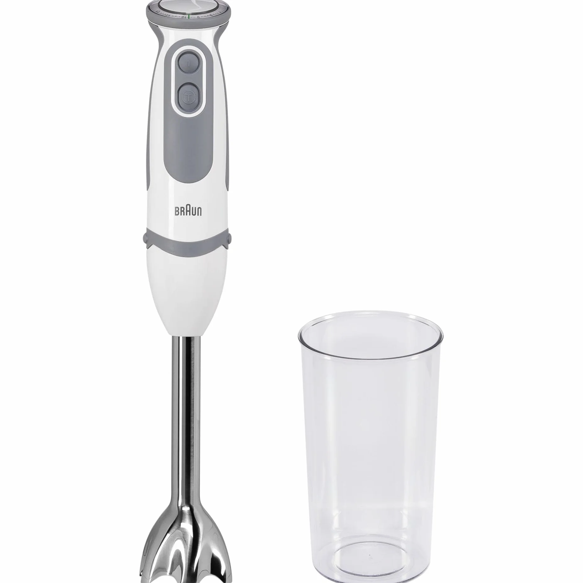 Braun Multiquick 5 Vario Blender Ręczny, Biały/Szary, 600 ml