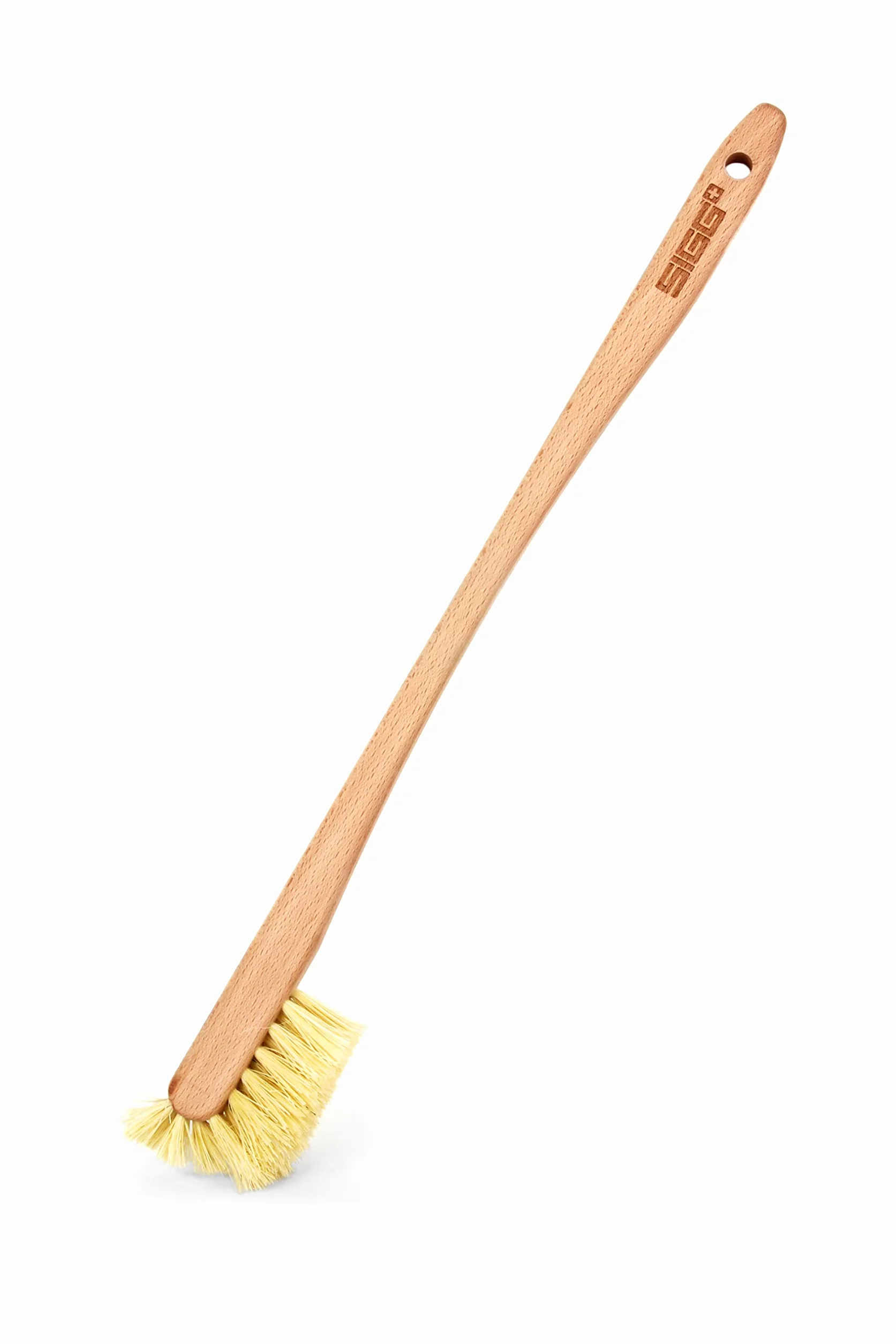 SIGG Cleaning Brush MyPlanet drewniana szczotka do butelek i pokrywek SIGG do butelek na napoje i pokrywek, lekka jak piórko i neutralna dla środowiska szczotka do mycia ręcznego
