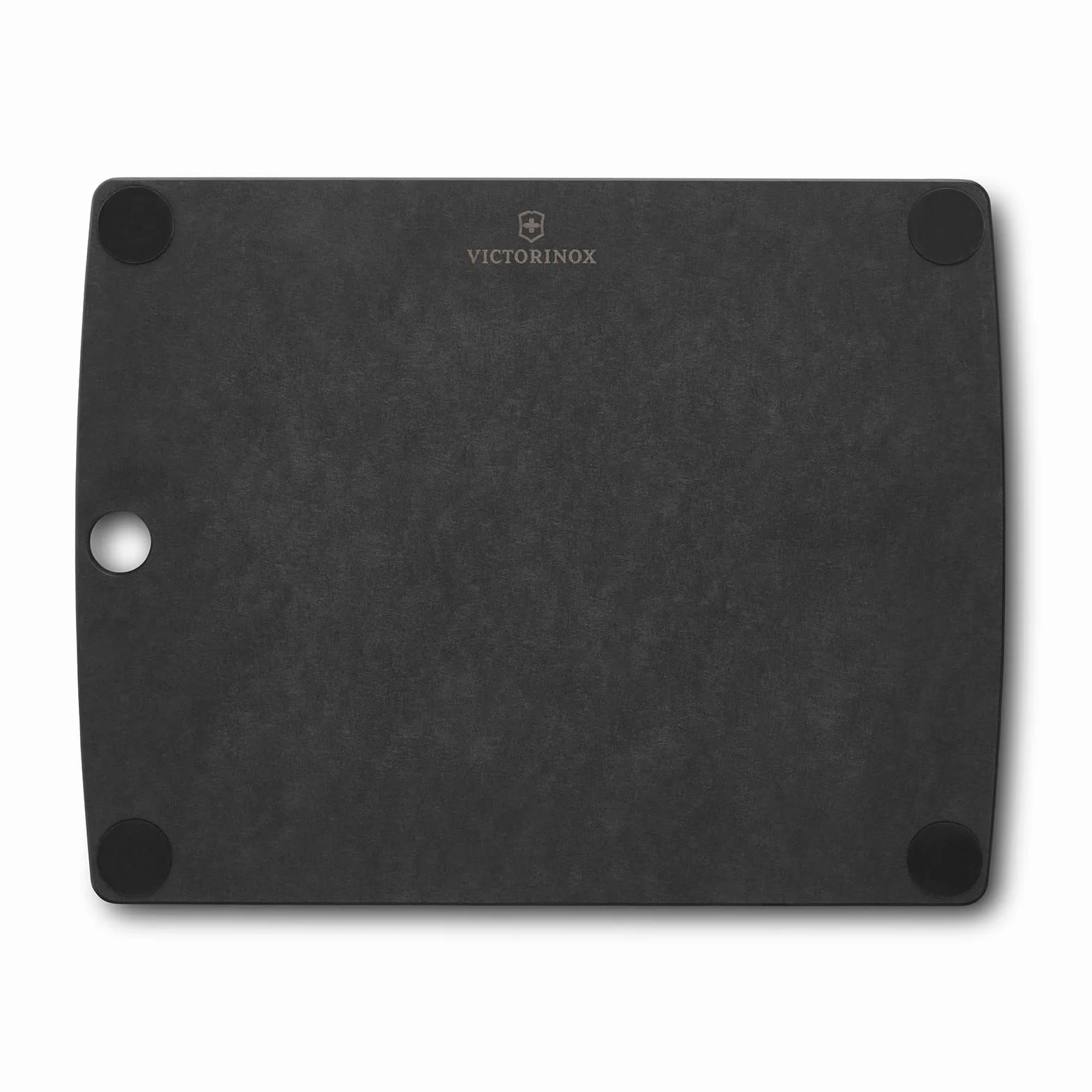 Victorinox Deska do krojenia kuchenna, All-in-One, deska do krojenia, S 29,2 x 22,8 x 0,6, z rowkiem do płynu, wytrzymała, antypoślizgowa, nadaje się do mycia w zmywarce, czarna