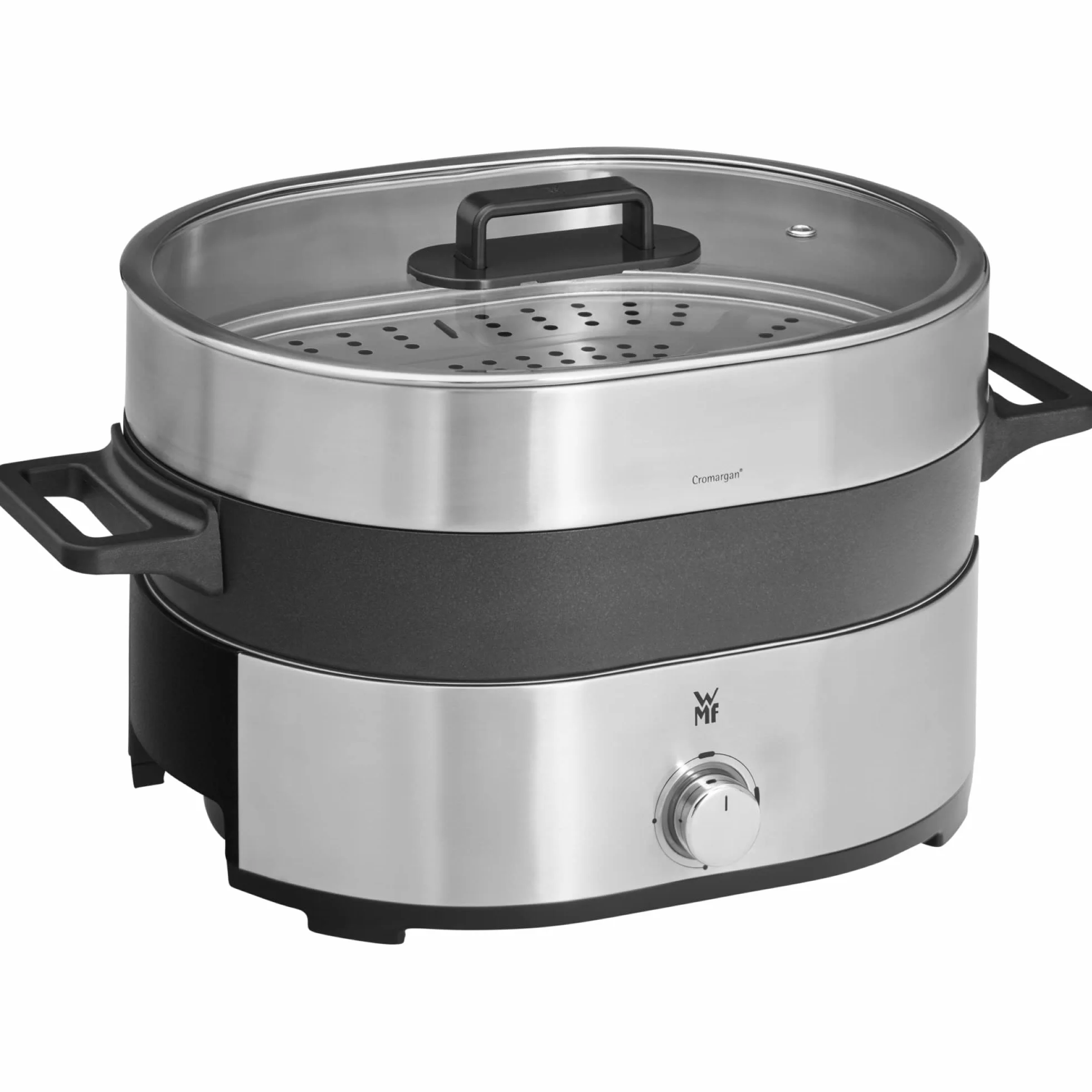 WMF Lono Hot Pot & parowar elektryczny 3,6 l, 1700 W, stal nierdzewna matowa
