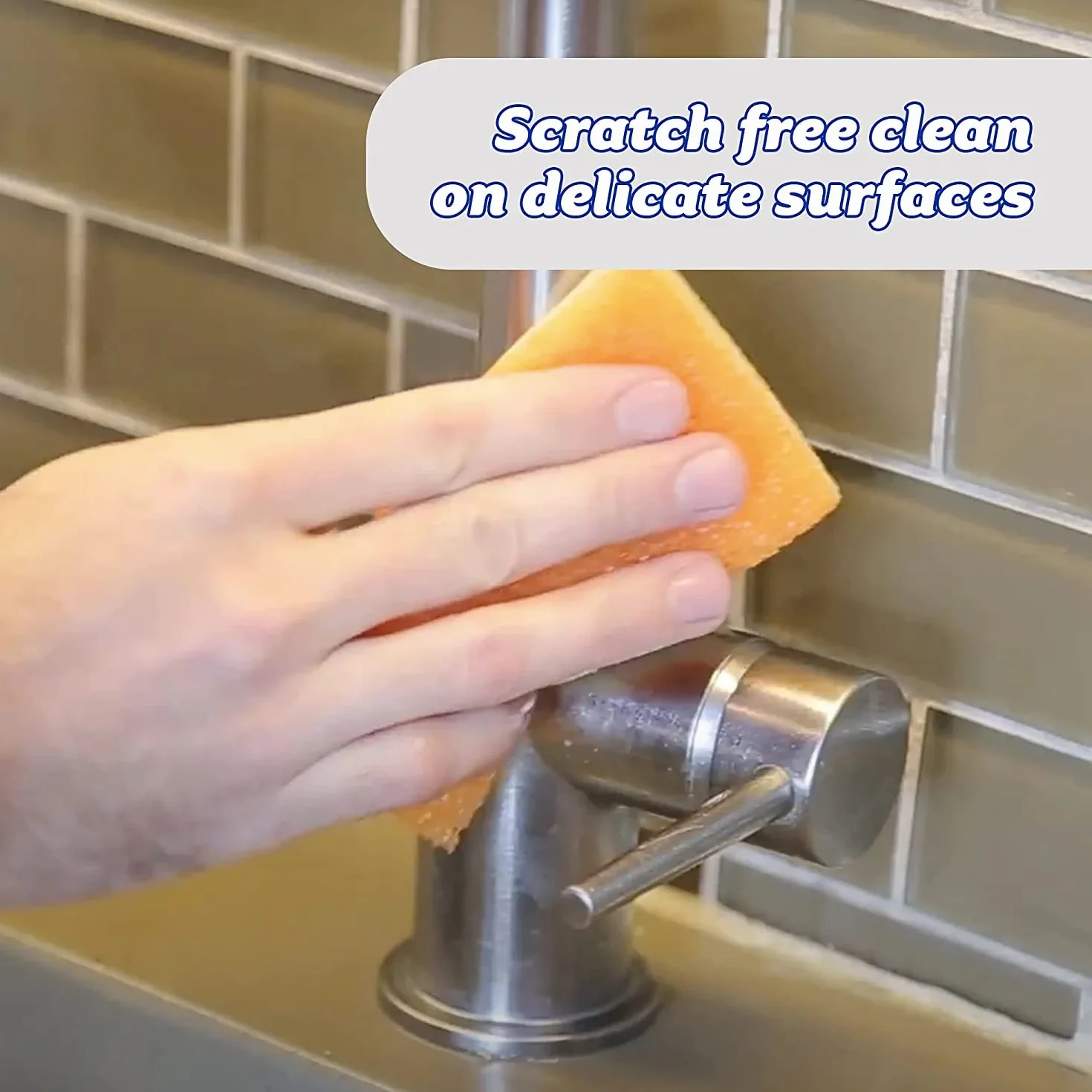 Scrub Daddy Sponge Daddy Gąbki do Czyszczenia, Wielokolorowy, 4 sztuki