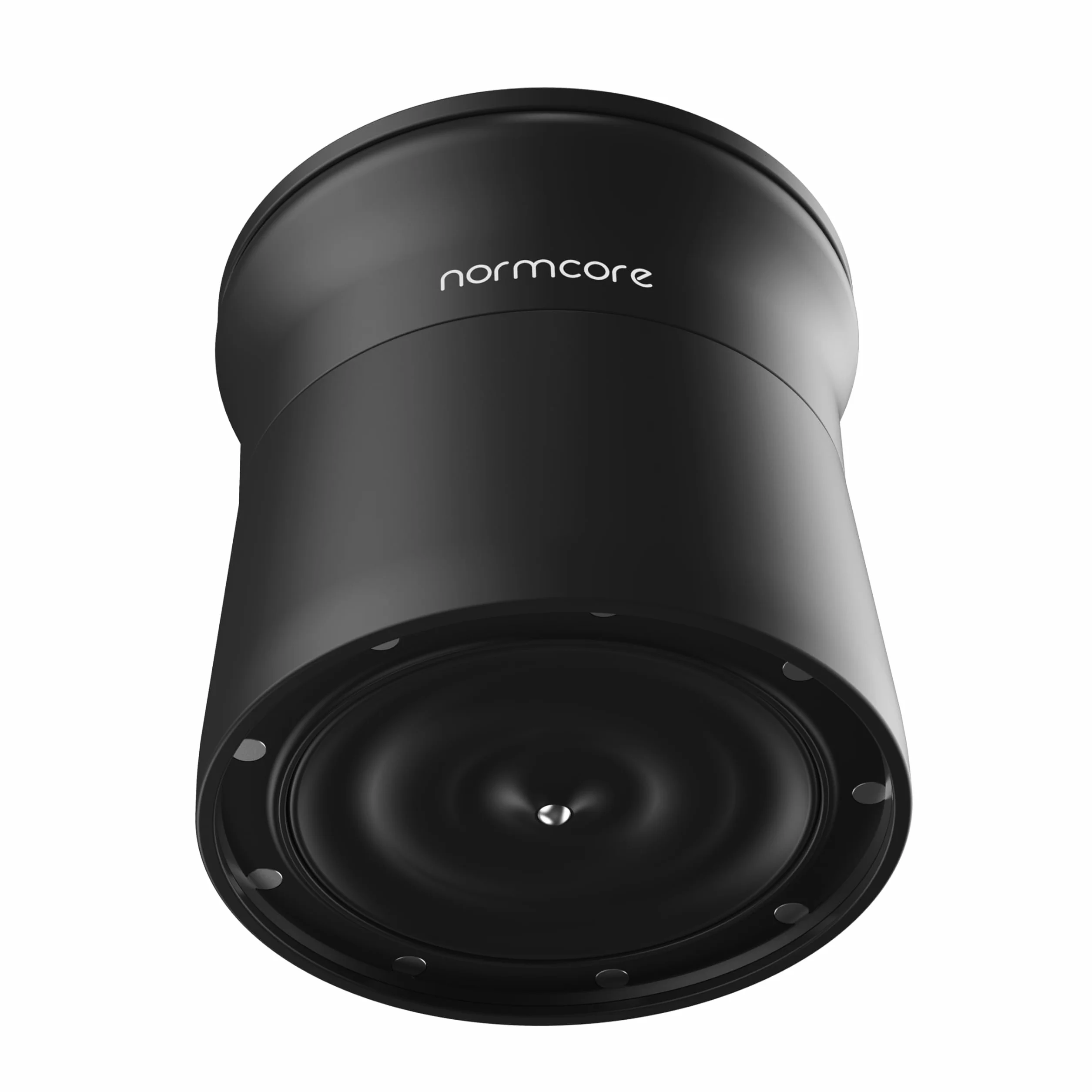 Normcore 54mm 2-w-1 magnetyczna kubeczka dozująca i lejek, narzędzia dozujące espresso do koszyka portafilter Breville Sage, aluminiowe, matowe, czarne
