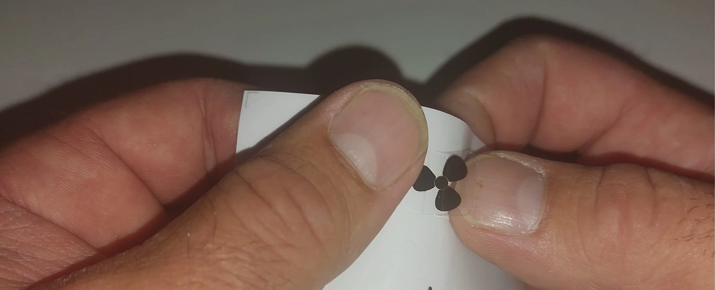 Zestaw naklejek na przełączniki, 6 sztuk, na wentylator, odpowiednie również do Smart Home (RP51) (14 mm)
