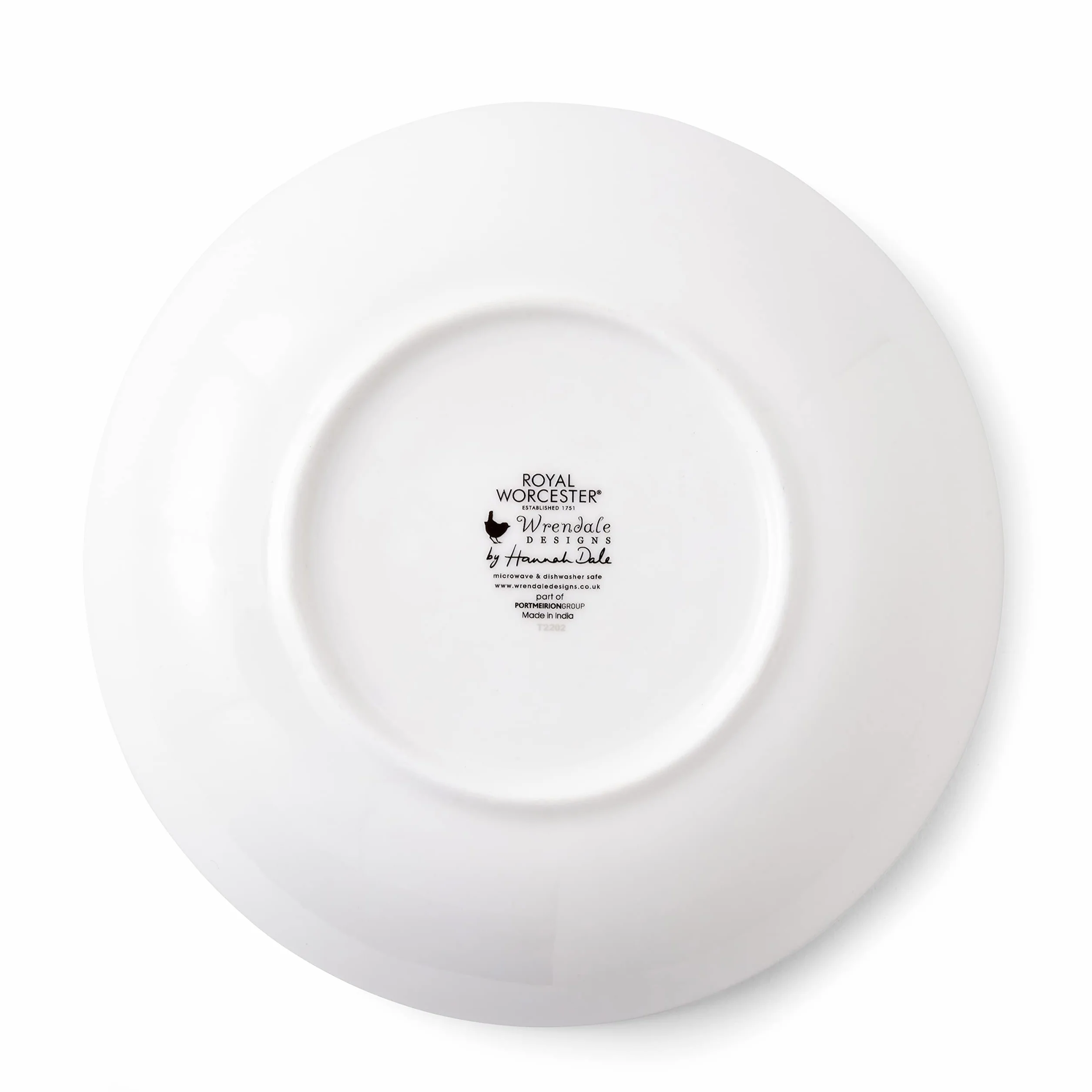 Wrendale Designs Royal Worcester ceramiczna miska do makaronu, jeż, borsuk, lis i sowa, zestaw 4 szt