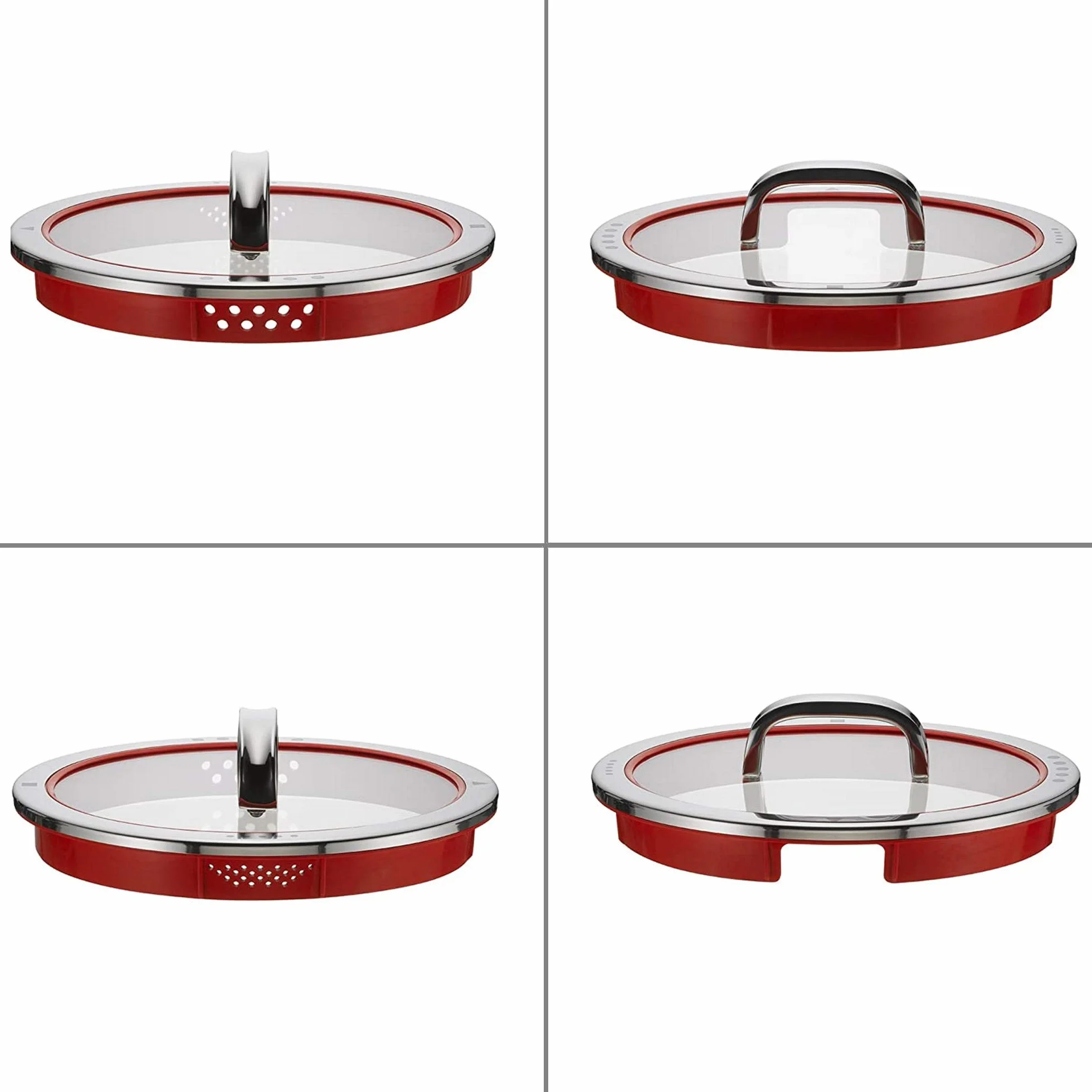 Wmf Function 4 Garnek z Pokrywką, Srebrny, ⌀20 cm/3,4 L