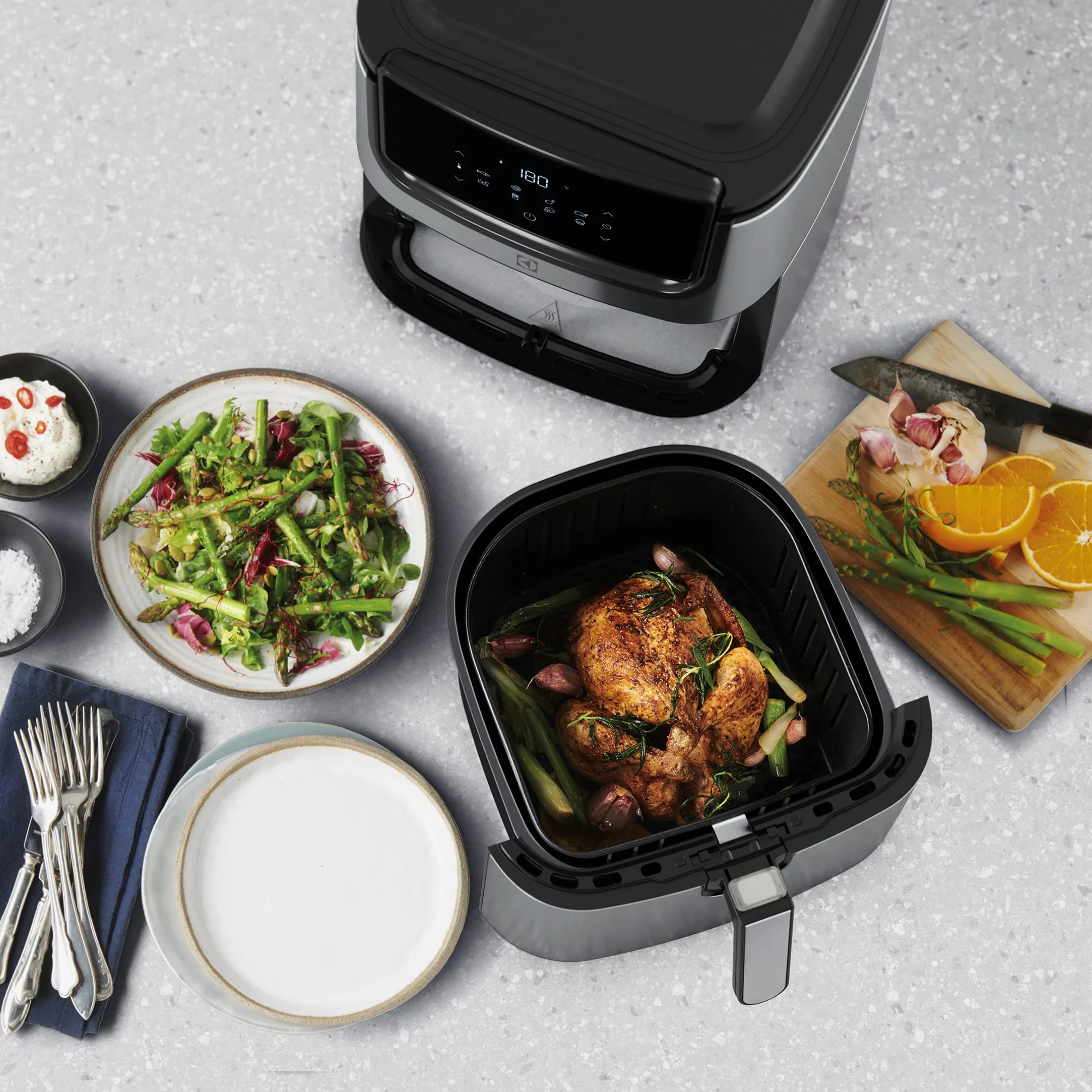 Electrolux Explore Frytkownica, Srebrny, 5,4 l
