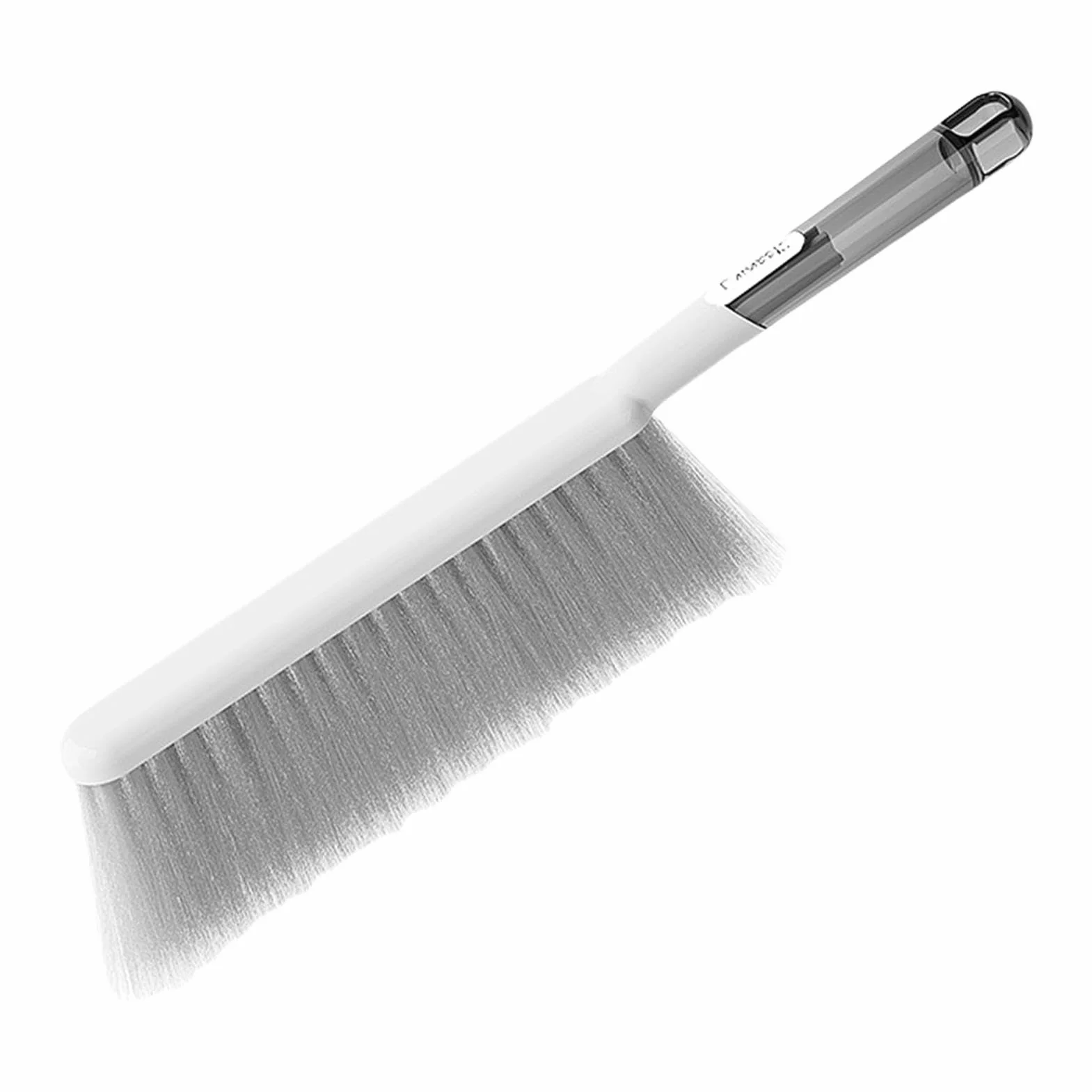 Bed Cleaning Brush, Soft Bristle Hand Broom Household Cleaner, 14.2x1.2x3.5 inches Compact Counter Duster Brush for Sofas, Bed Sheets, Carpets, Clothes and Car Interior