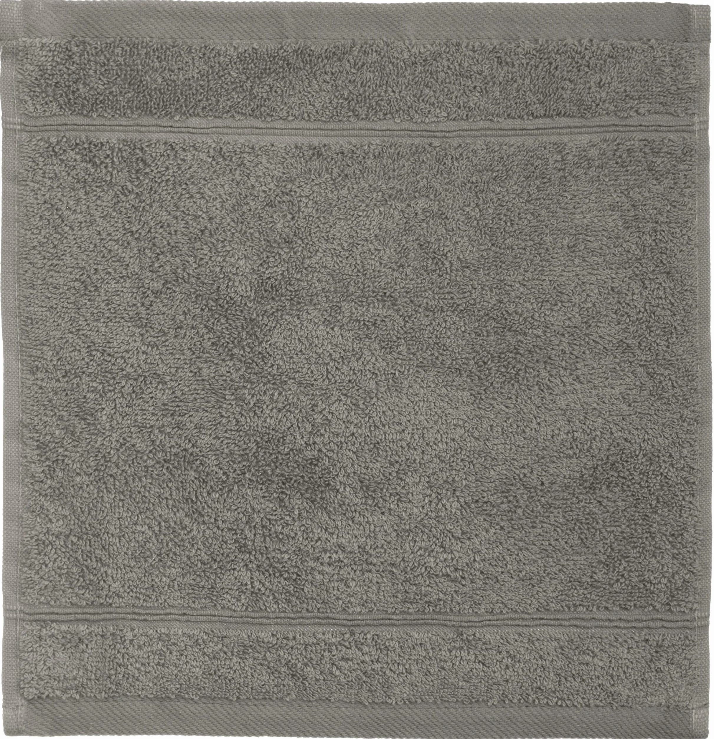 Brandsseller 10-częściowy zestaw ręczników do mycia 30 x 30 cm, myjki frotte, ręczniczki do mydła, ręczniki dla gości z zawieszką, bawełna 470 g/m², do łazienki, gospodarstwa domowego - antracytowy