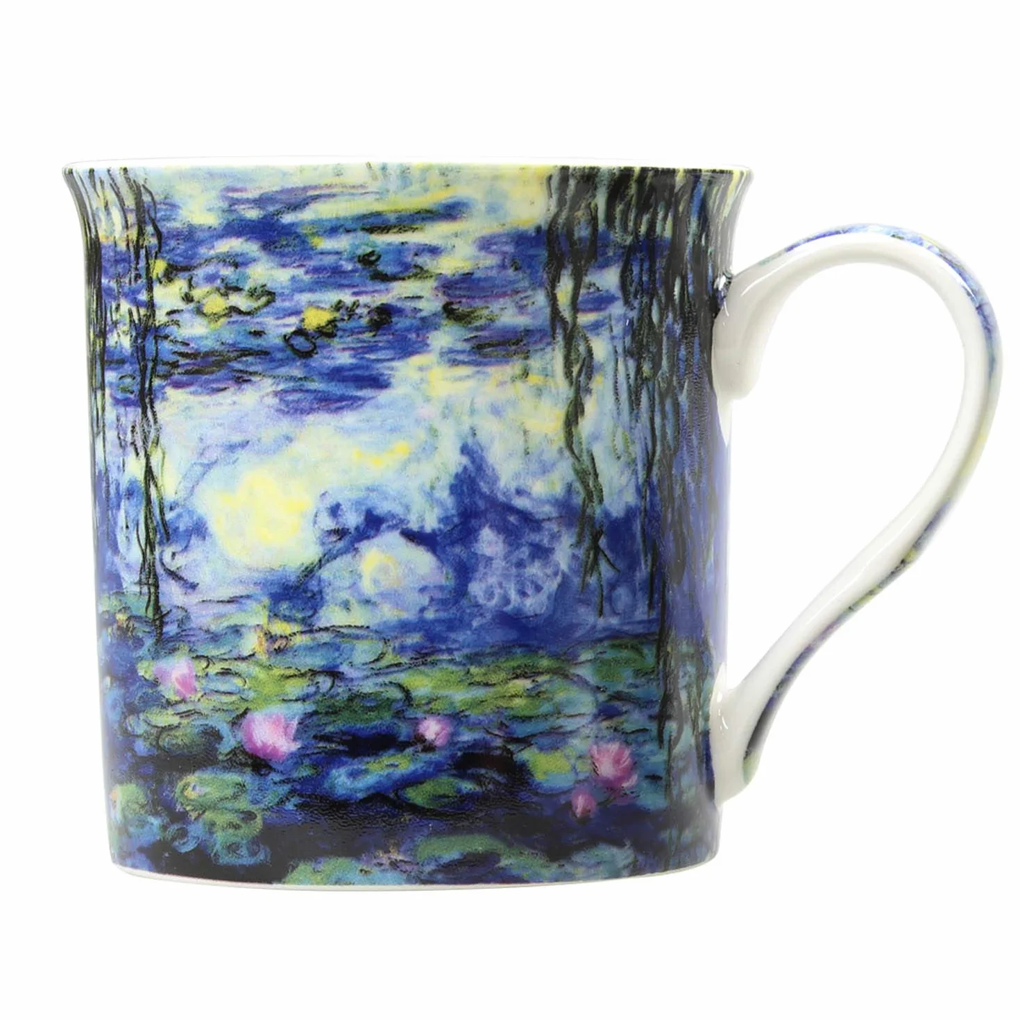 Lesser & Pavey LP93066A Monet Kubki 4 sztuki, Fine China, wielokolorowe, 12 x 8 x 9 cm, 300 ml