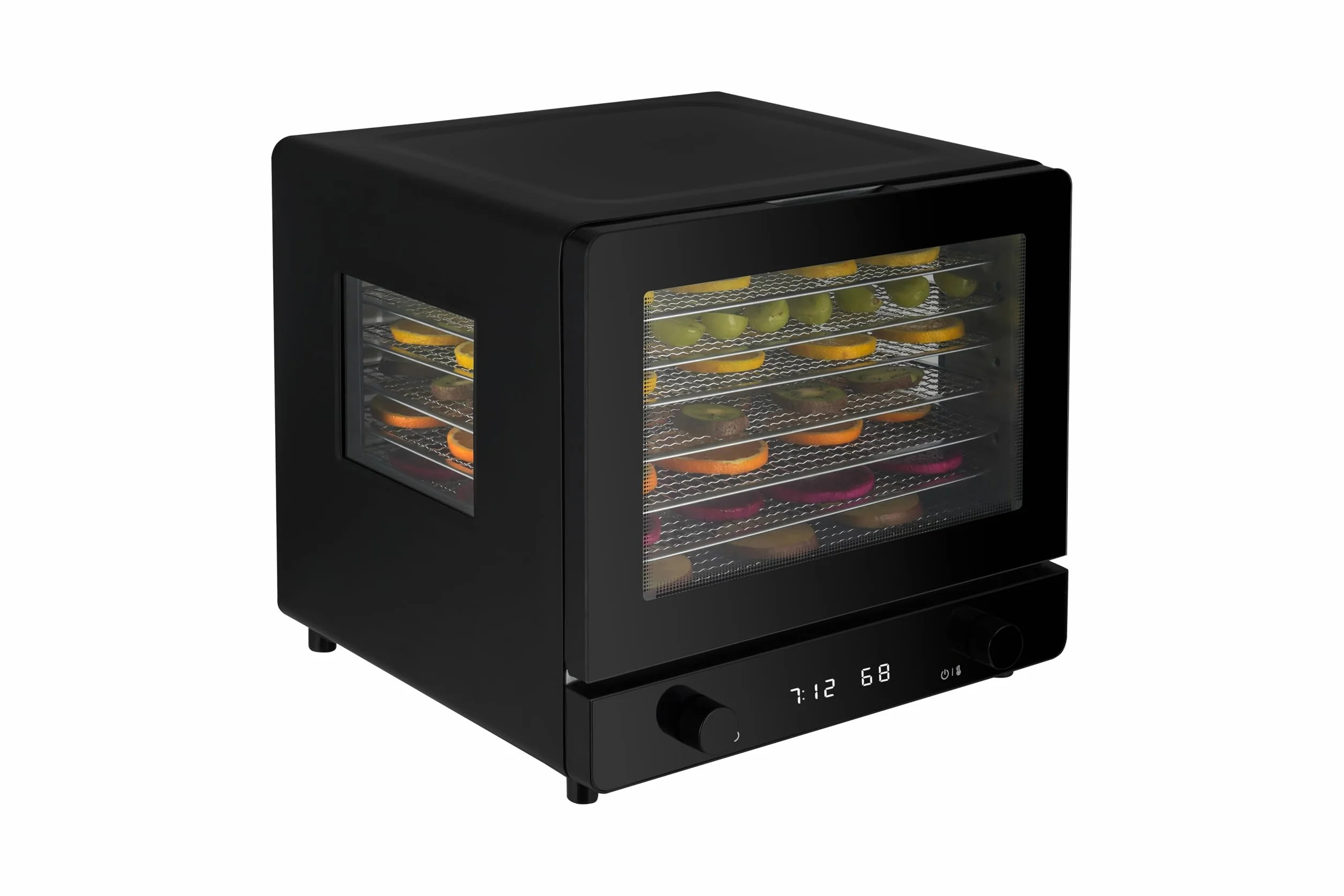 Maxxo NIR+ suszarka na podczerwień XXL – 500 W urządzenie do szybkiego i delikatnego suszenia z 8 kratkami ze stali nierdzewnej, timer 1-49 h, cicha <47 dB, 28,5 l pojemność wewnętrzna