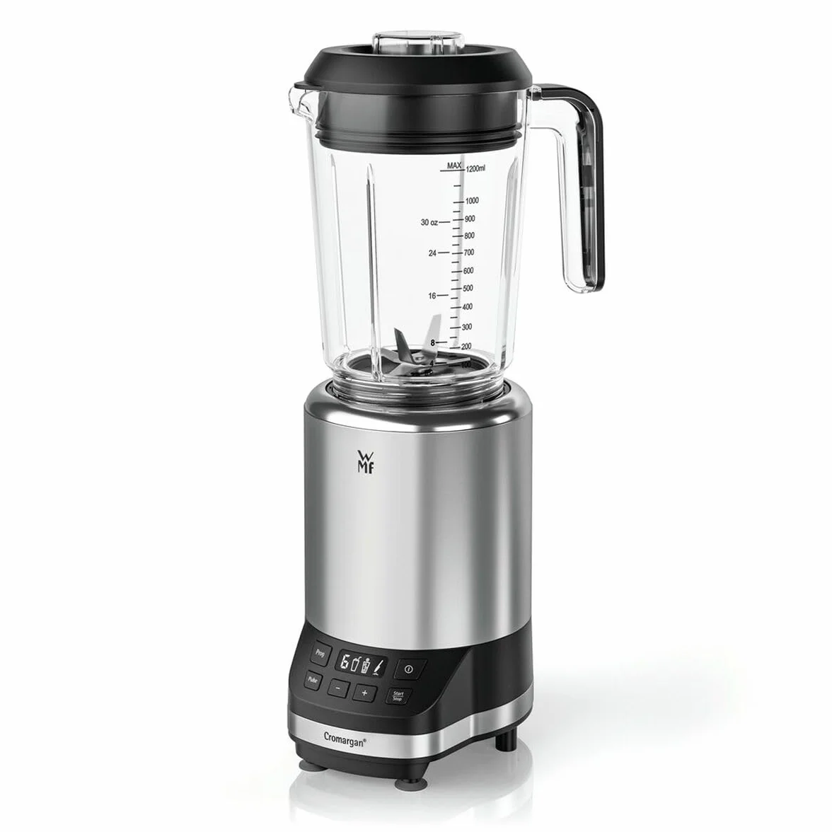 Wmf 416530011 Cromargan Blender Kielichowy, Cromargan, 1200 W, 1,2 L, Szary/Srebrny