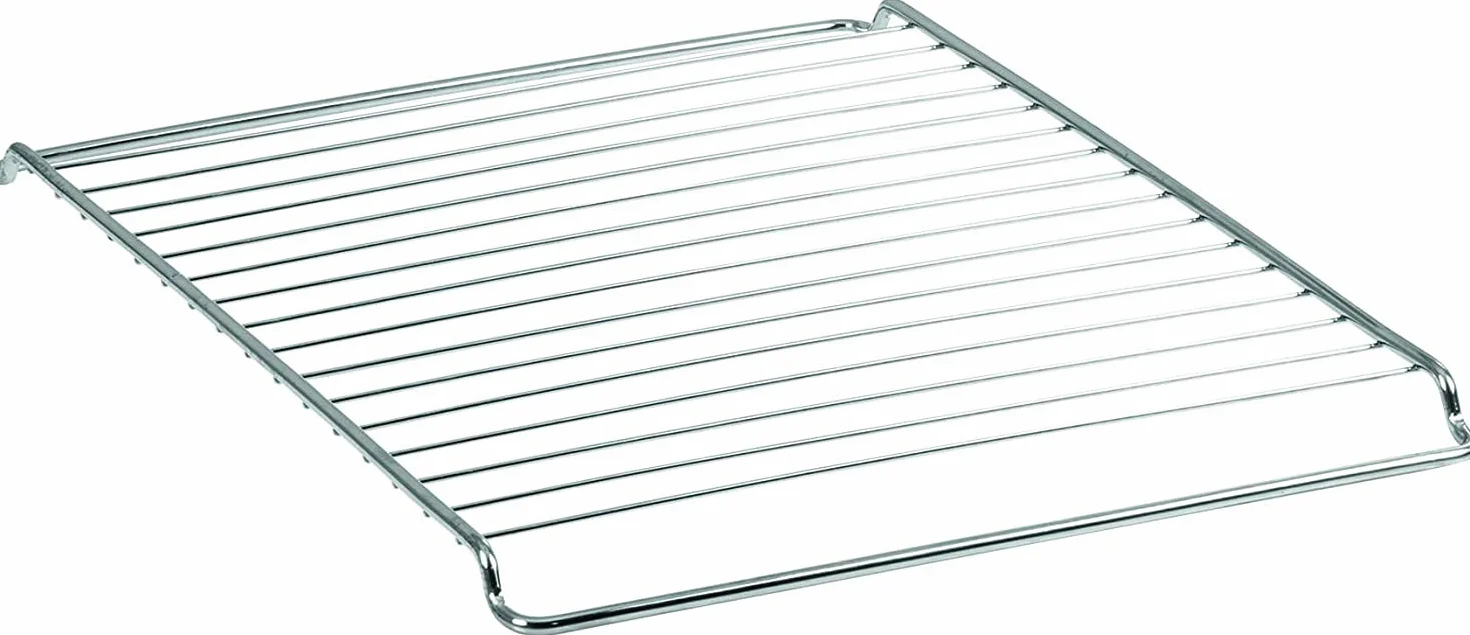 ICQN Kratka 455 x 375 mm, pasuje do Bosch, Siemens, Neff, Constructa, Flavel i Simfer, ruszt do piekarnika, 45,5 x 37,5 cm, kratka do piekarnika, ruszt do grillowania, ruszt do pieczenia, ruszt kratowy