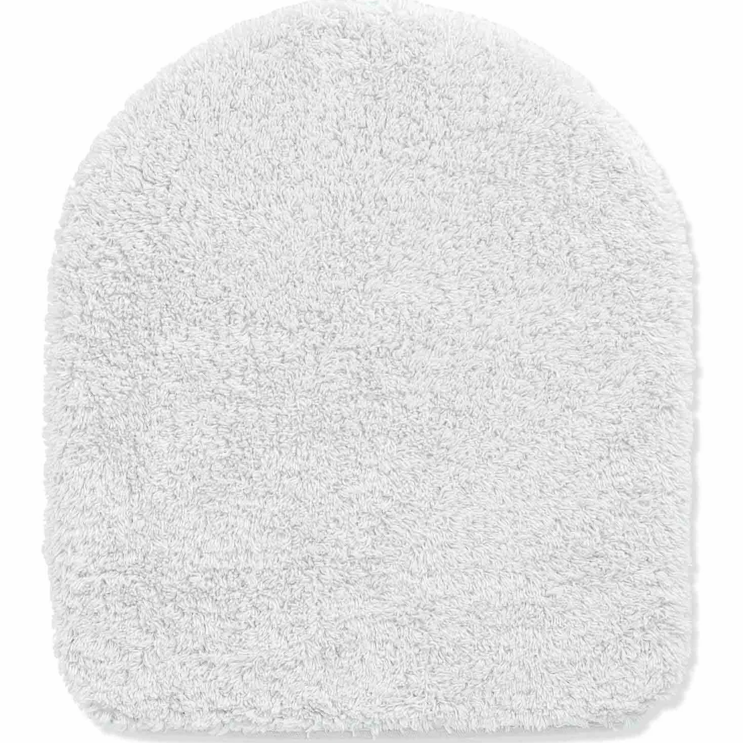 Casatessile Pokrowiec na deskę sedesową ASSE 40 x 45 cm aksamitny miękki pokrowiec na deskę sedesową, pokrowiec na deskę sedesową - biały