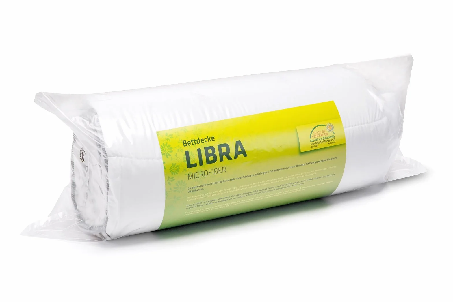 DecoKing 34583 letnia kołdra 155 x 220 cm, pikowana kołdra antyalergiczna dla alergików, kołdra letnia, 100% mikrofibra, 1100 g Libra