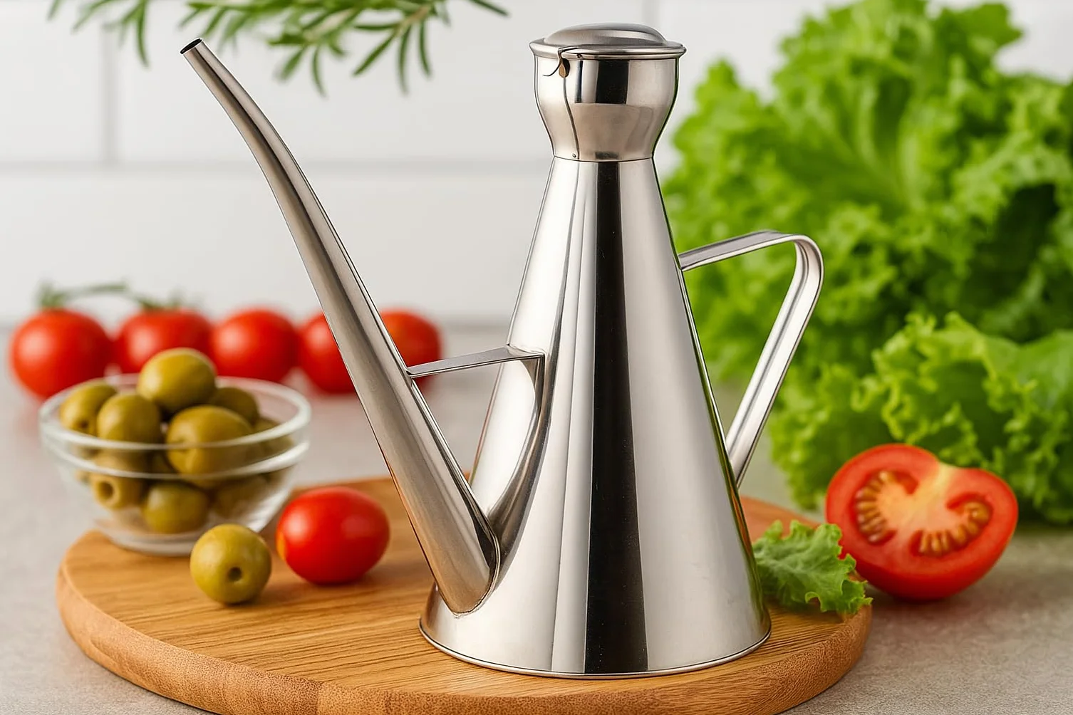 MGE Classic Oilcan Stal Nierdzewna 500 ml