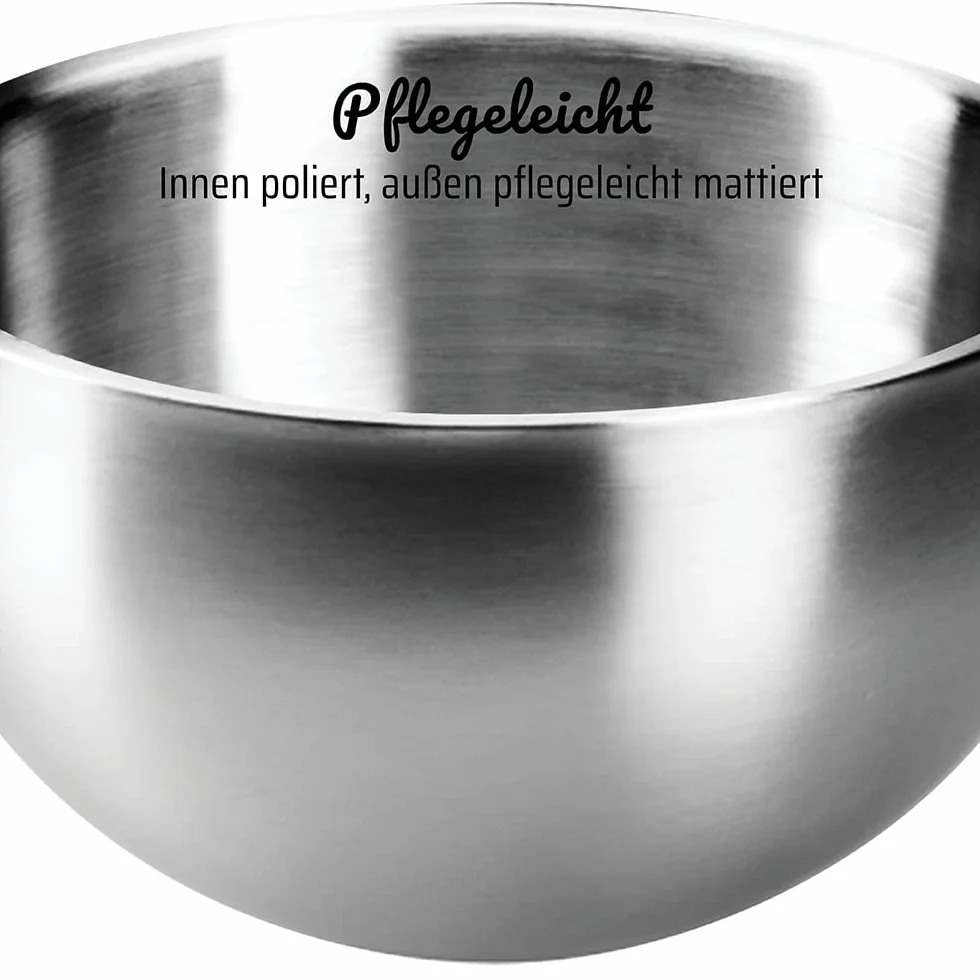 GSW 552417 miska termiczna z pokrywką, 6-częściowy zestaw, stal nierdzewna