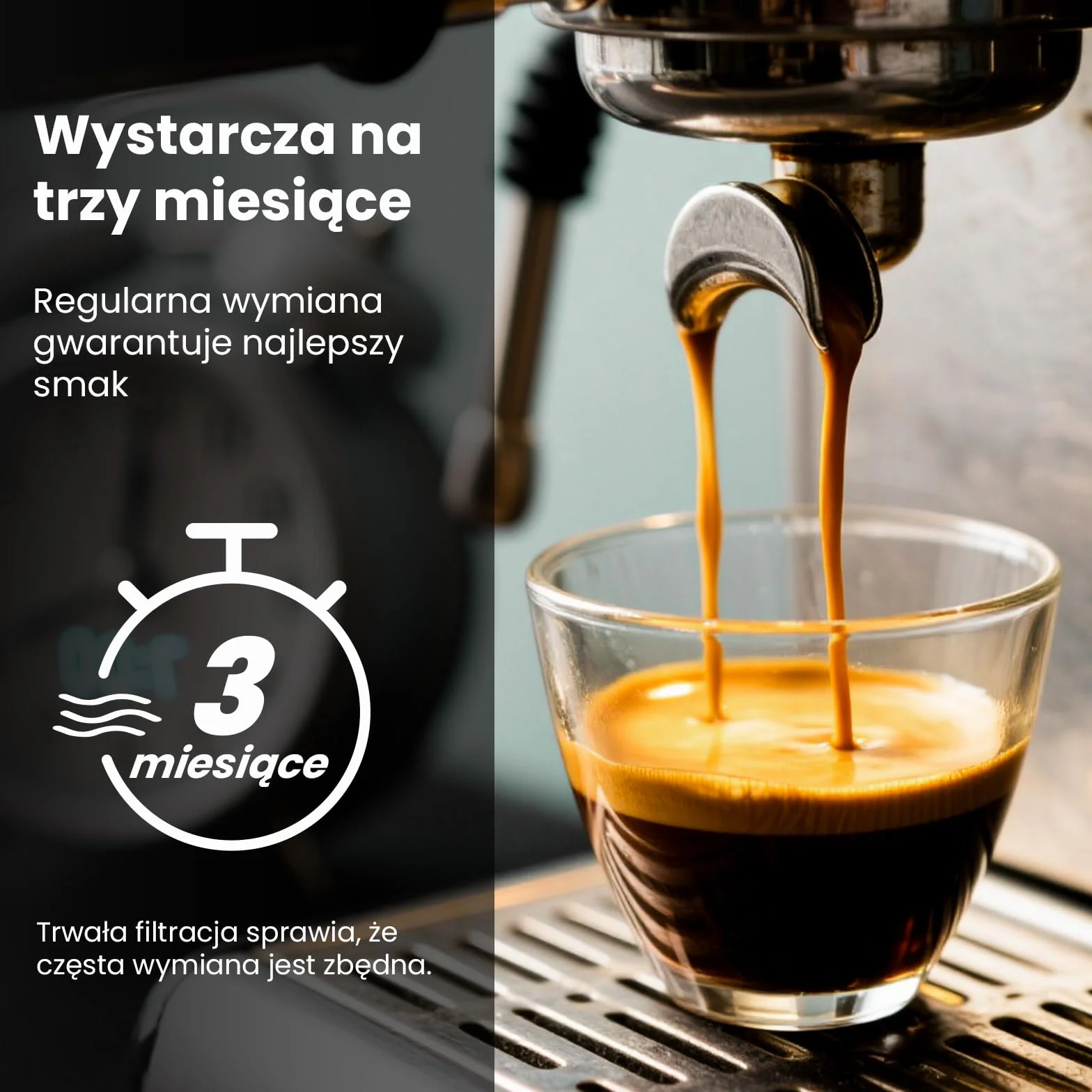 Mutital Filtr do ekspresu kompatybilny z Philips AquaClean, model 3200 – dedykowany filtr wody przeciw wapiennej (CA6903), 4 sztuki
