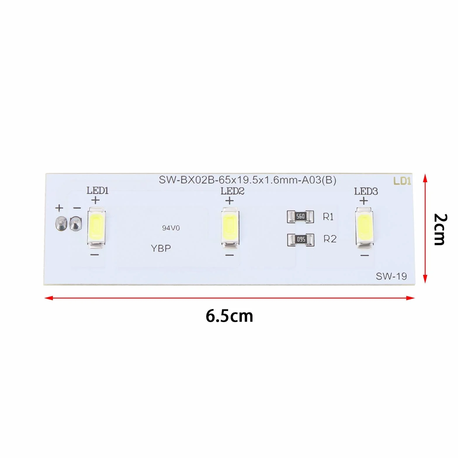 The Lord of the Tools SW-BX02B listwa LED do lodówki kompatybilny z odkurzaczem i Electrolux