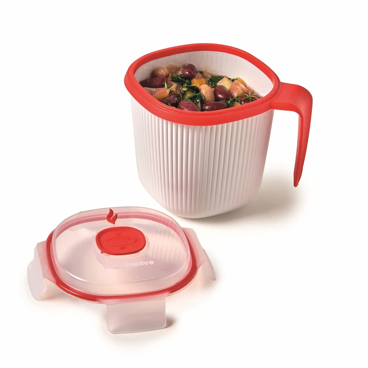 Snips Kubek do gorących napojów i zup do mikrofalówki | 0,70 l | Linia Tempozero | BPA Free | Made in Italy nips biały 14,5 x 14,5 x 12 cm, 0,7 l, tworzywo sztuczne