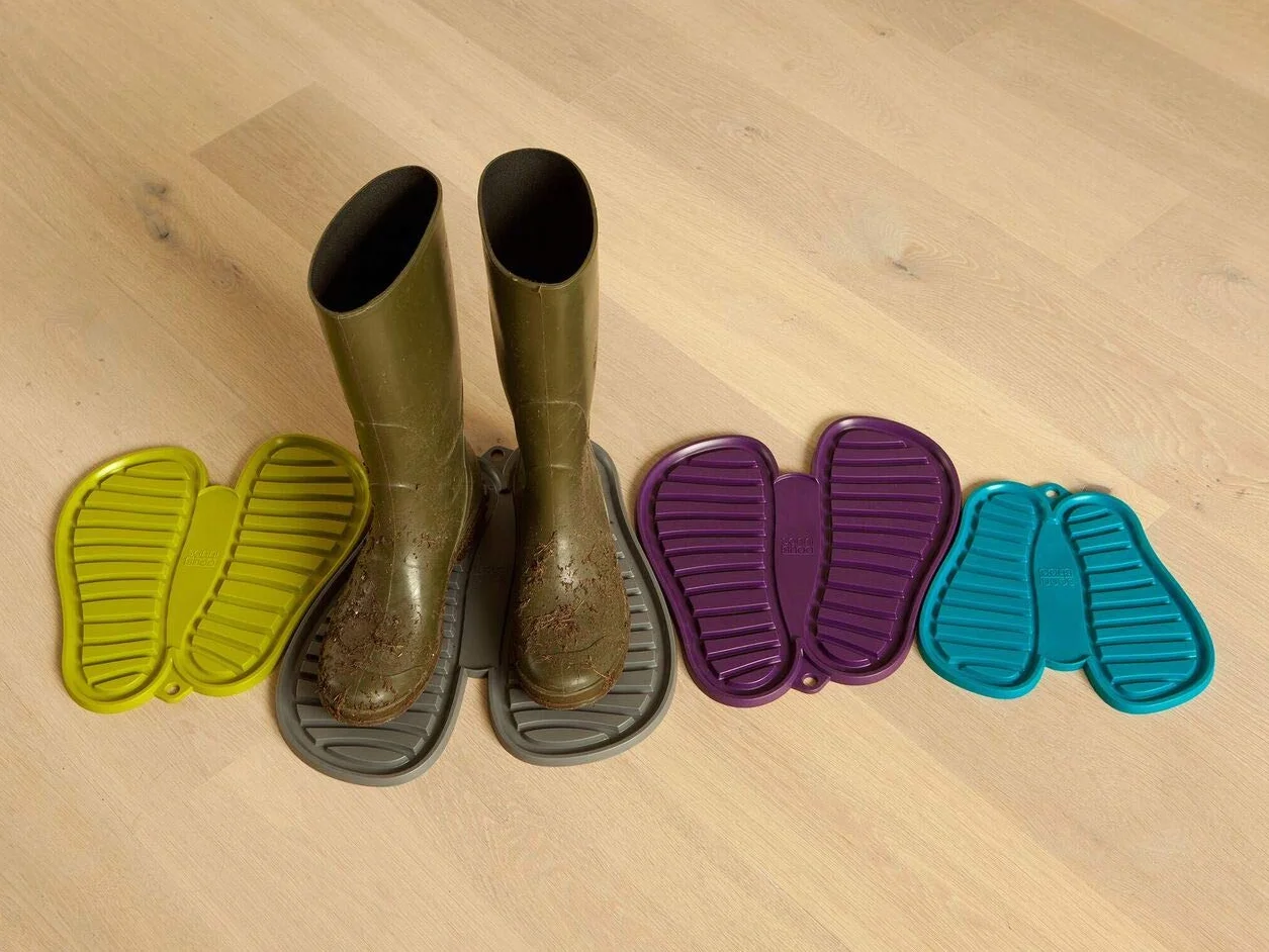 Sanni Shoo Shoo.Pad półka na buty ociekowa mata na buty elastyczna wanna na buty rozmiar M fioletowa