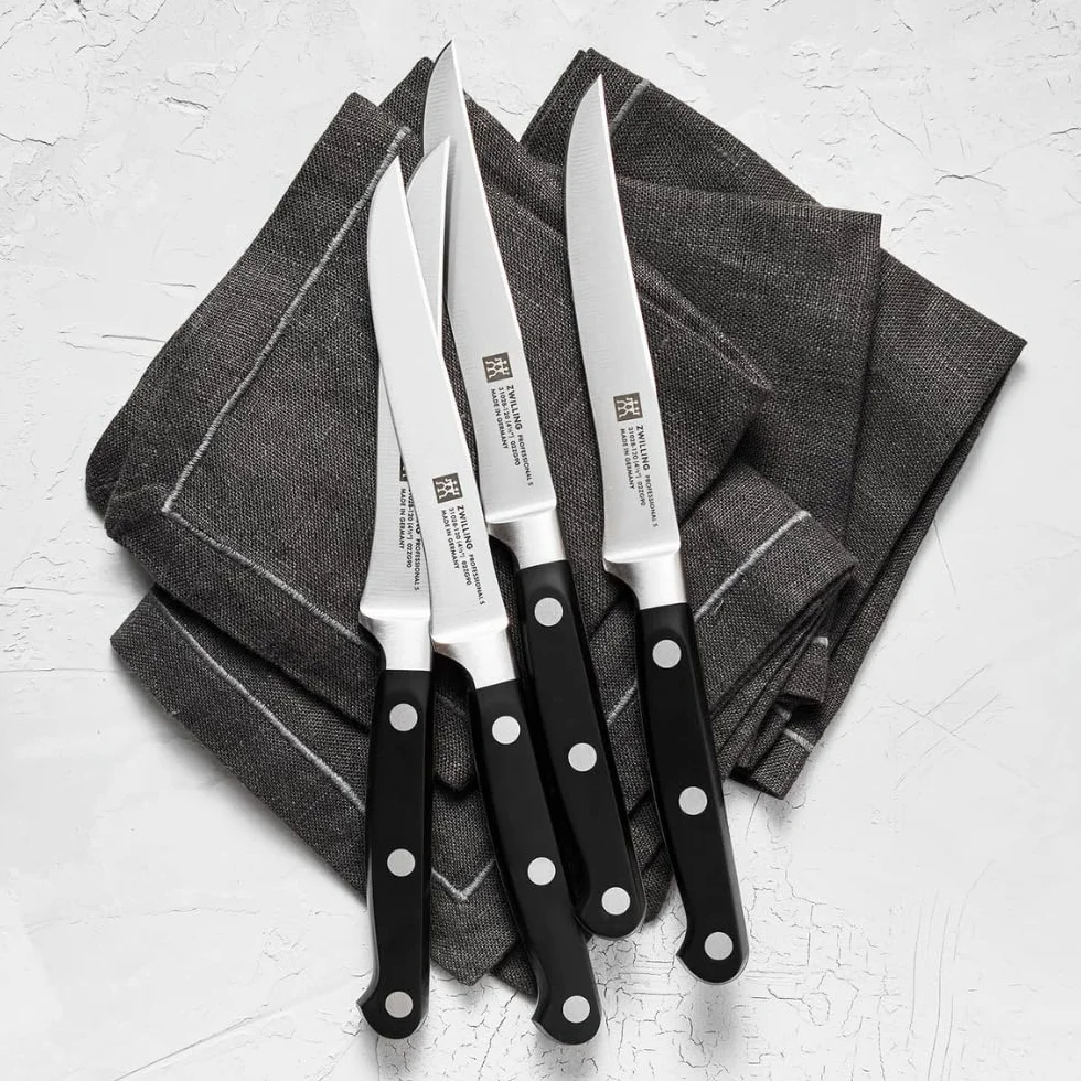 ZWILLING Professional S 4-częściowy zestaw noży do steków 12 cm stal nierdzewna