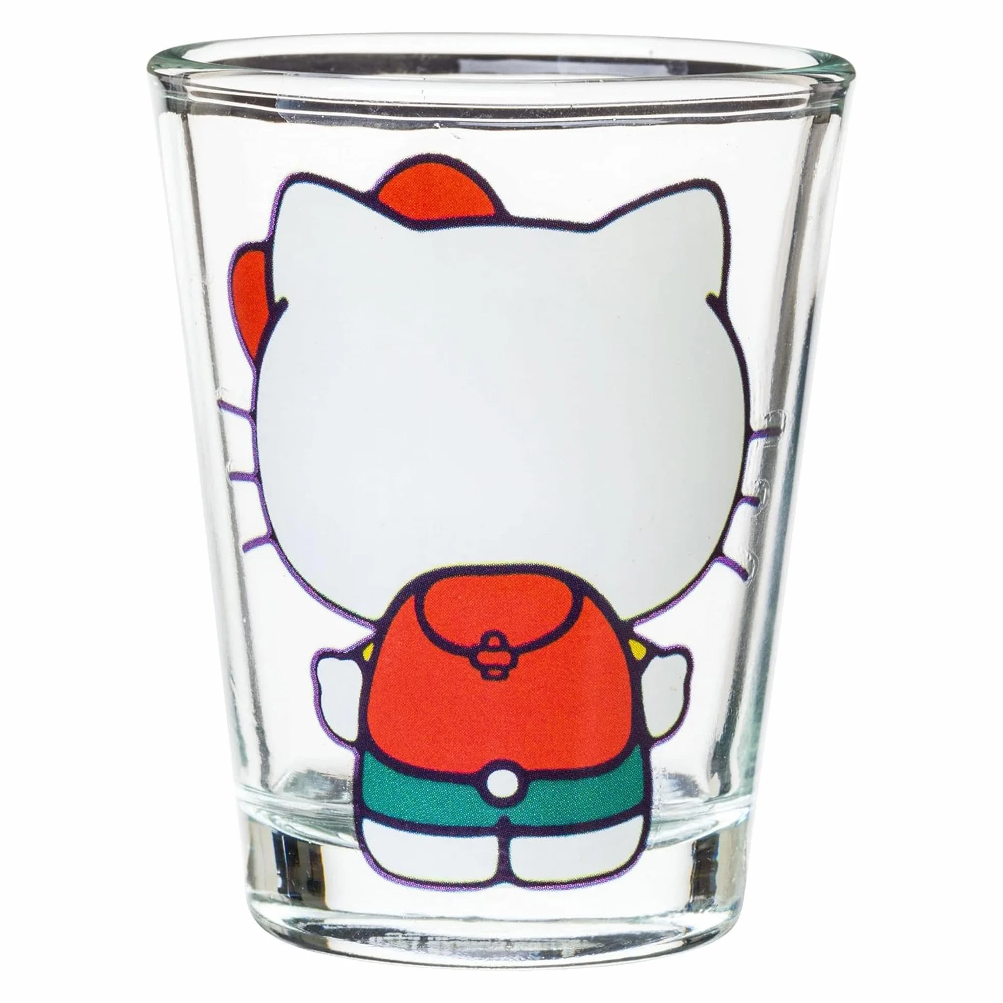 Silver Buffalo Sanrio Hello Kitty Camping 4-pak mini szklany zestaw 42,5 g